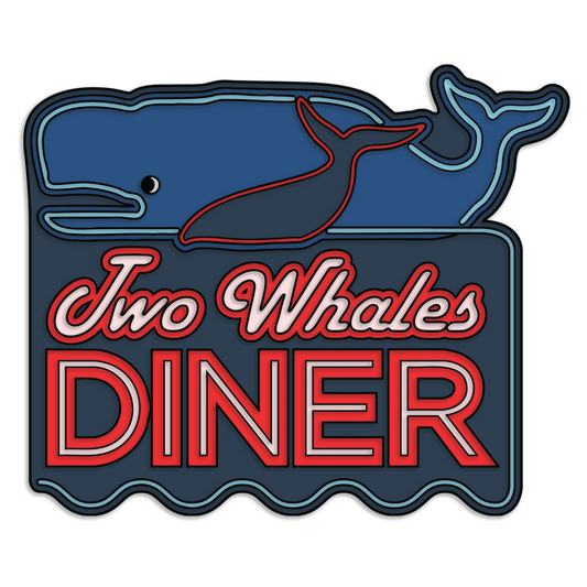 Life Is Strange Two Whales Diner Enamel Pin Badge Default Title