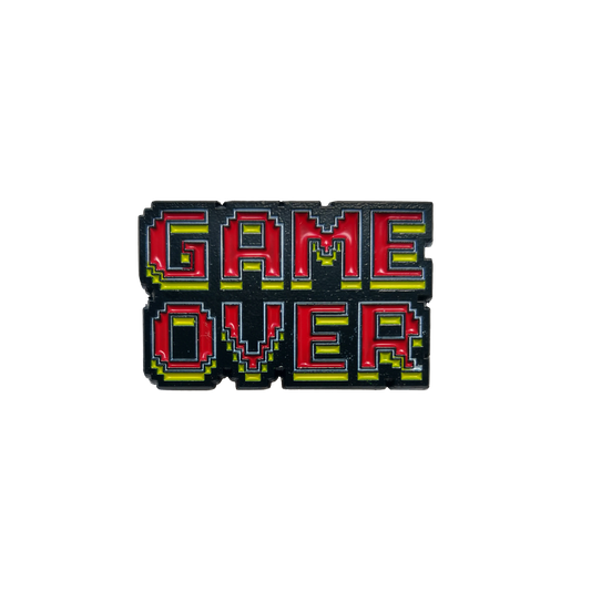 Fp Original Gaming Game Over Enamel Pin Badge Default Title