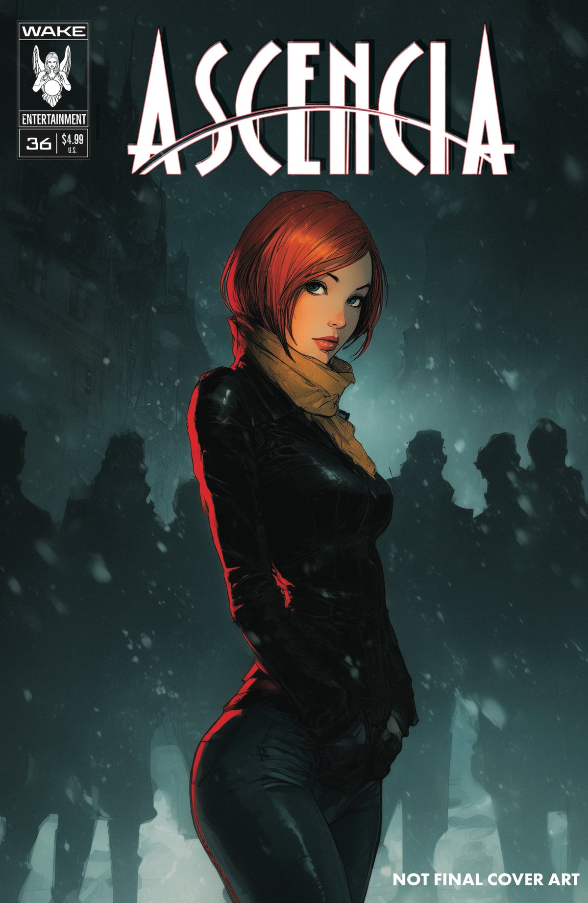 Ascencia #36 Cover B – 1:20 Ratio Damon Polioudakis Variant
