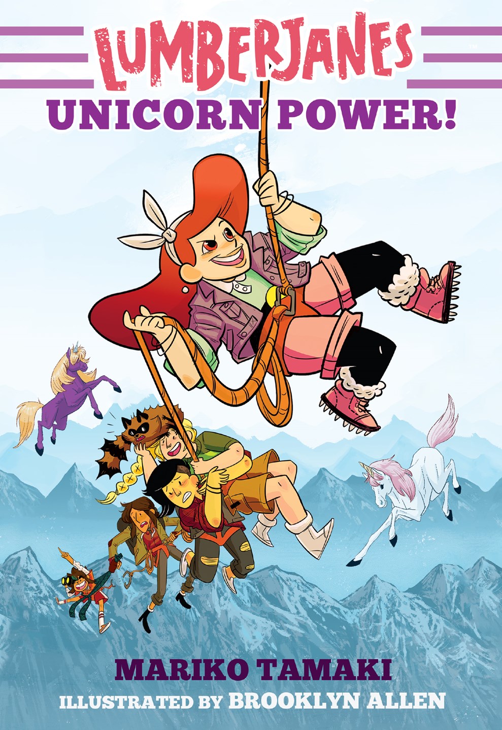 Lumberjanes Illustrated Novel Vol 01 Unicorn Power Default Title