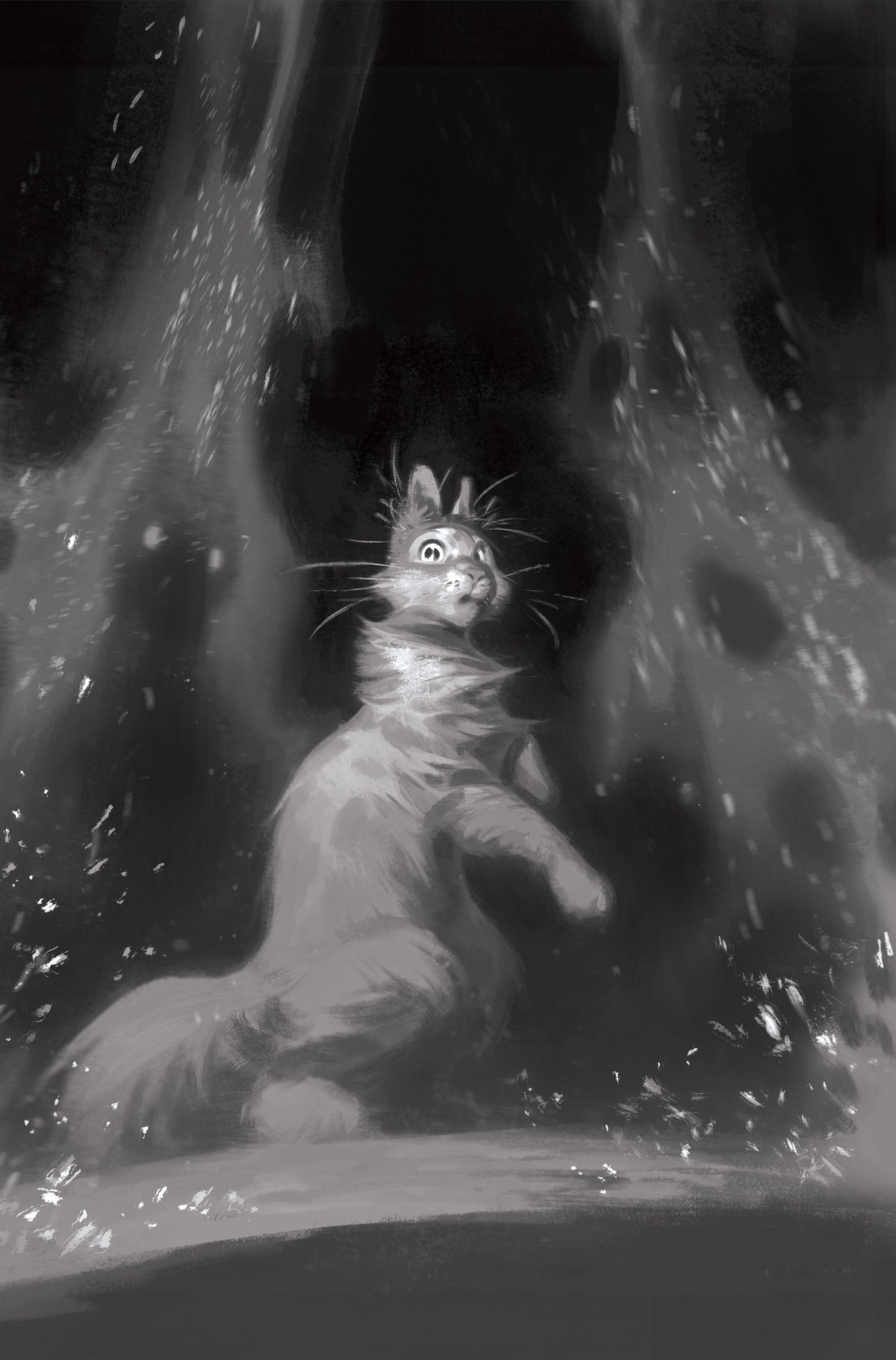Animal Castle Vol 3 #1 (of 3) Cover D – 1:25 Ratio Felix Delep B&W Virgin