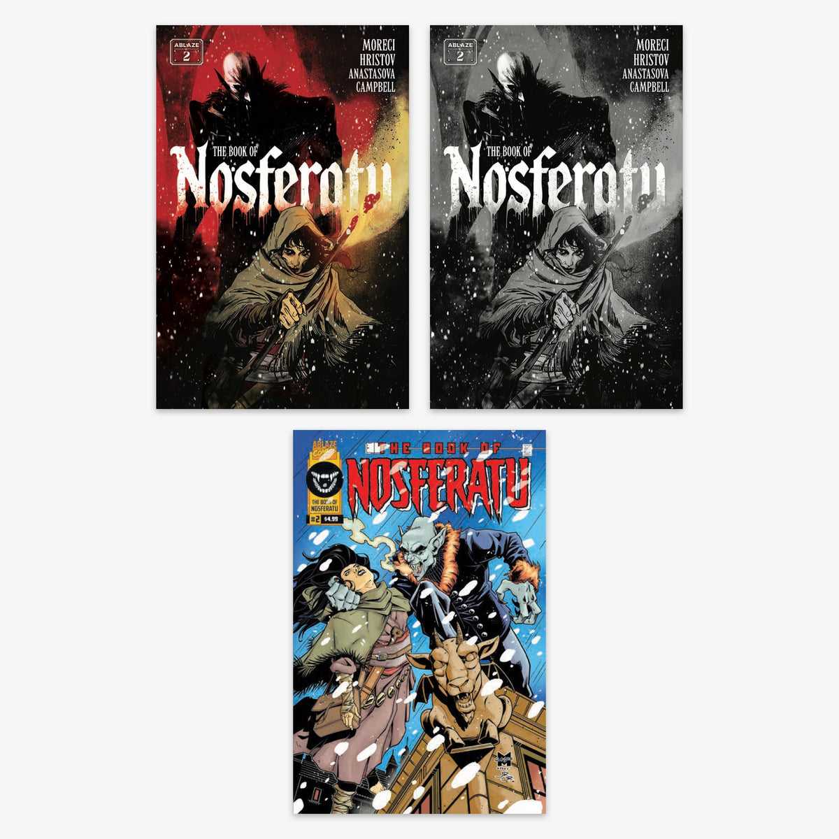 Book of Nosferatu #2 (of 4) Bundle – Covers A–C (No Incentive)