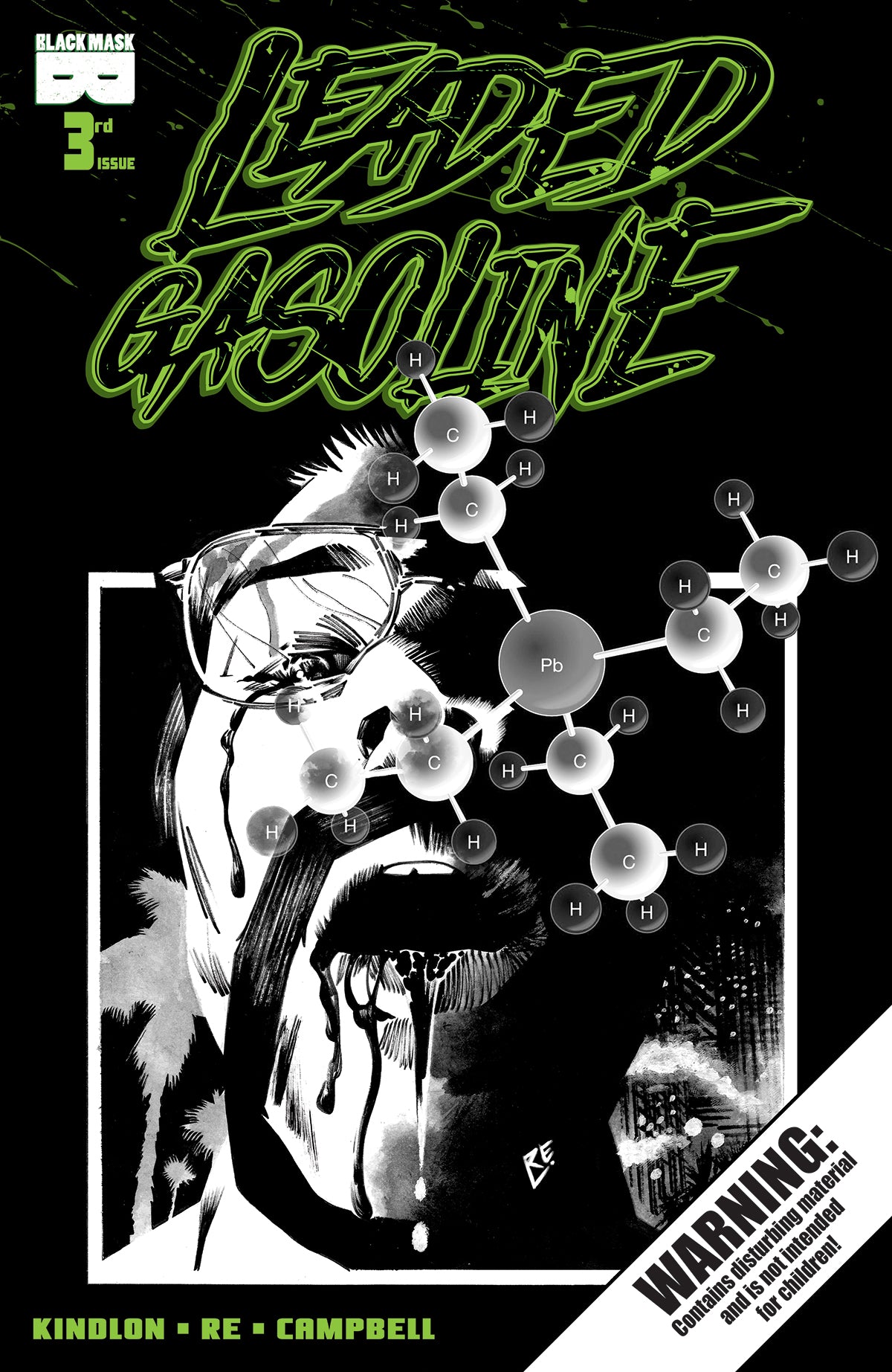 Leaded Gasoline #3 Cover B – Lorenzo Re Variant