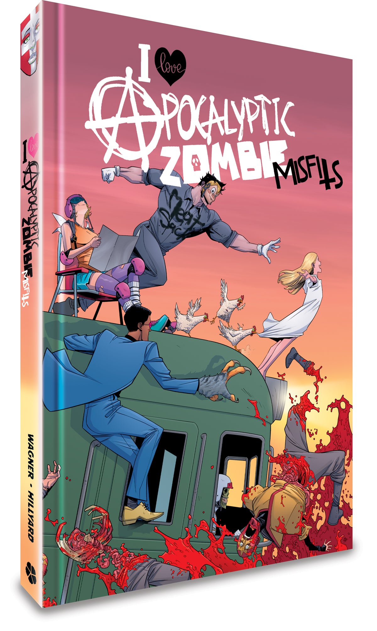 I Love Apocalyptic Zombie Misfits HC Default Title