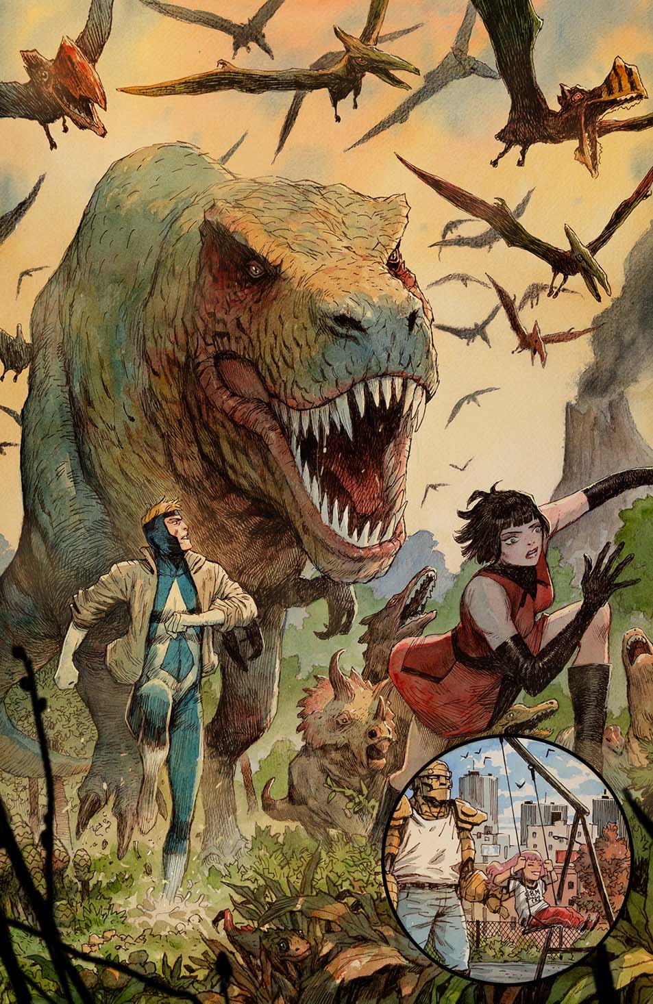Doom Patrol #4 Cover A – Niko Henrichon