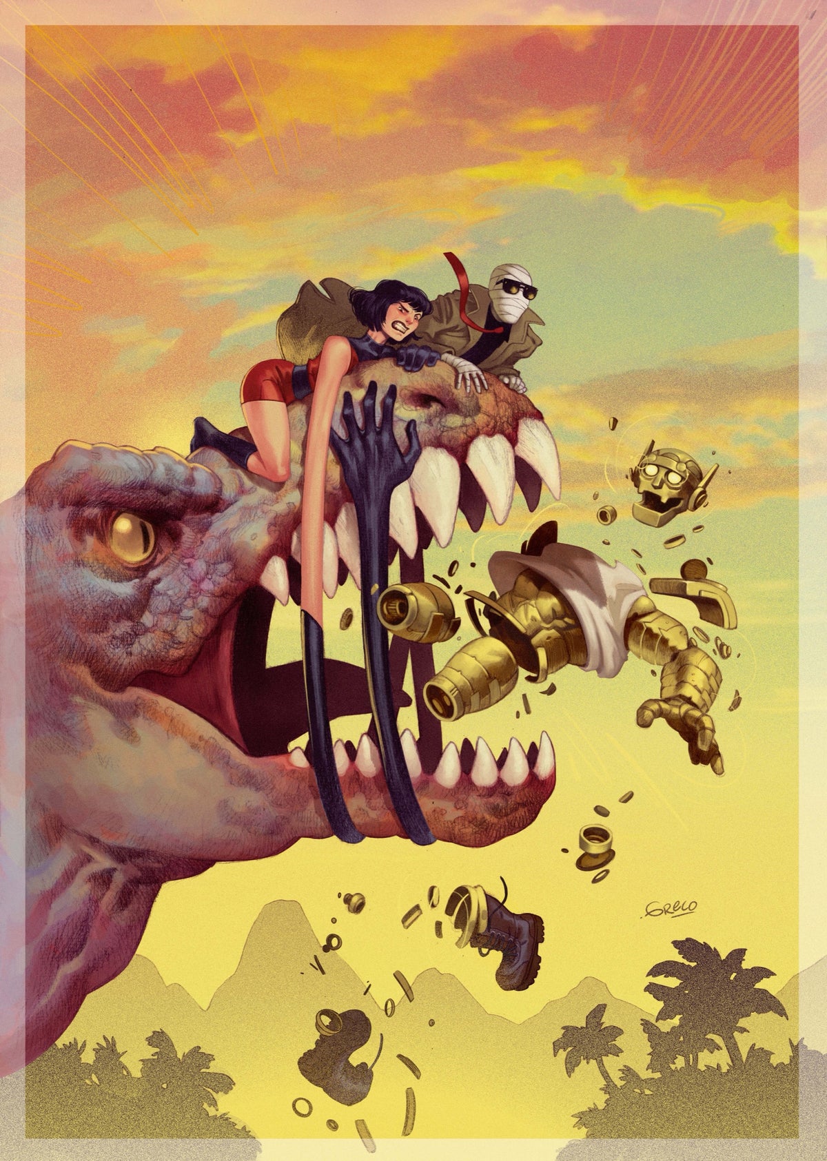 Doom Patrol #4 Cover D – Diego Greco Card Stock Variant