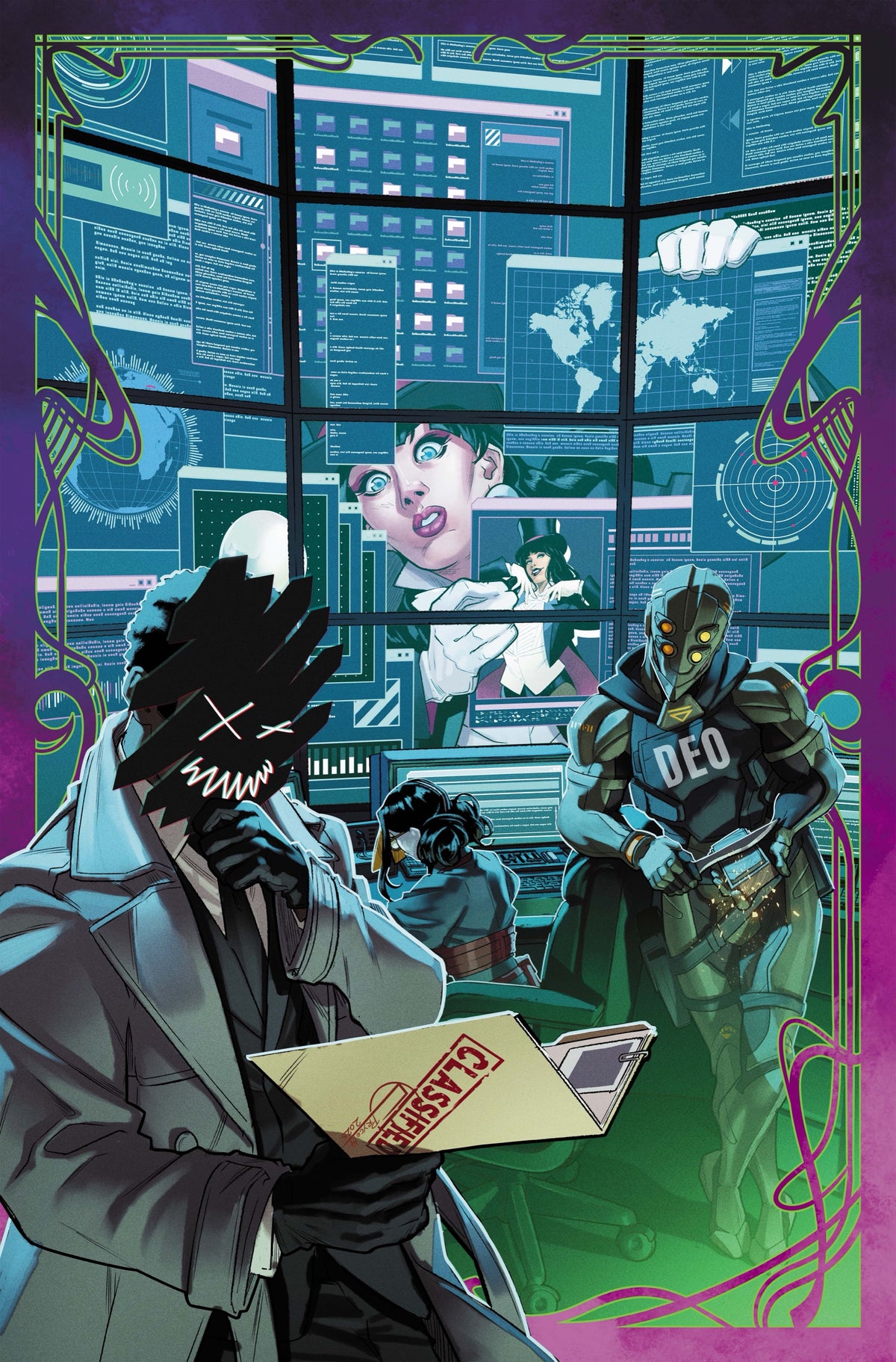 Zatanna #9 Cover A – Jamal Campbell