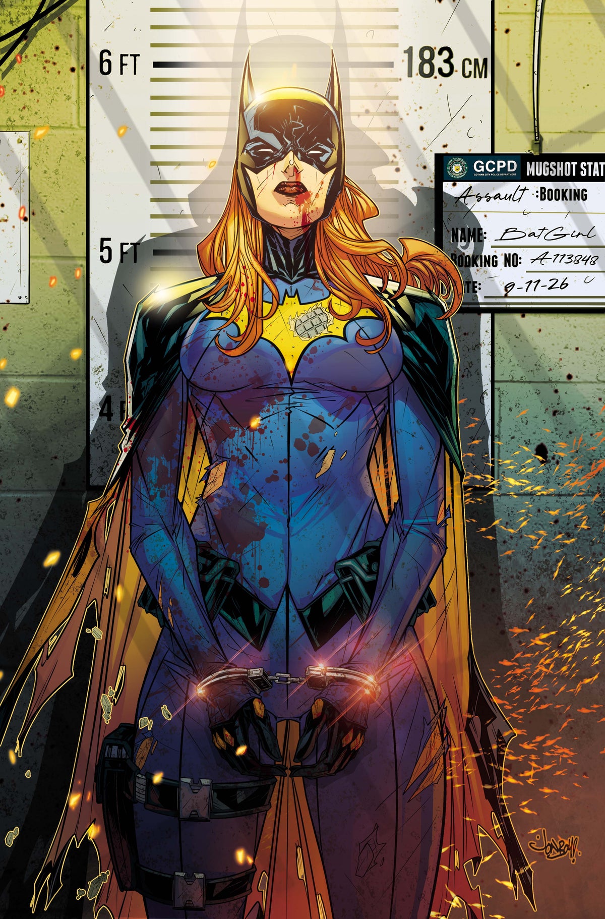 Barbara Gordon Breakout #8 Cover B – Jonboy Meyers Card Stock Variant