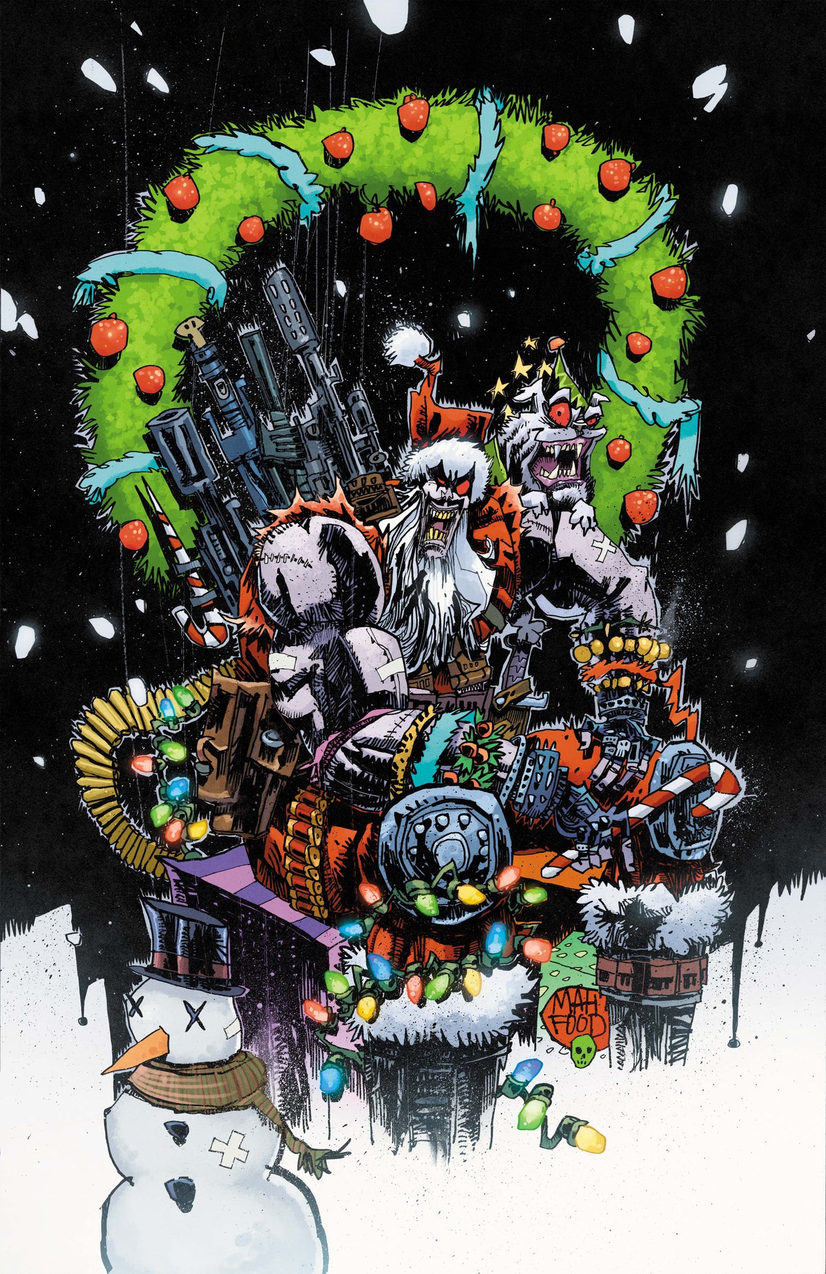 Lobo #10 Cover D – Jim Mahfood Card Stock Variant