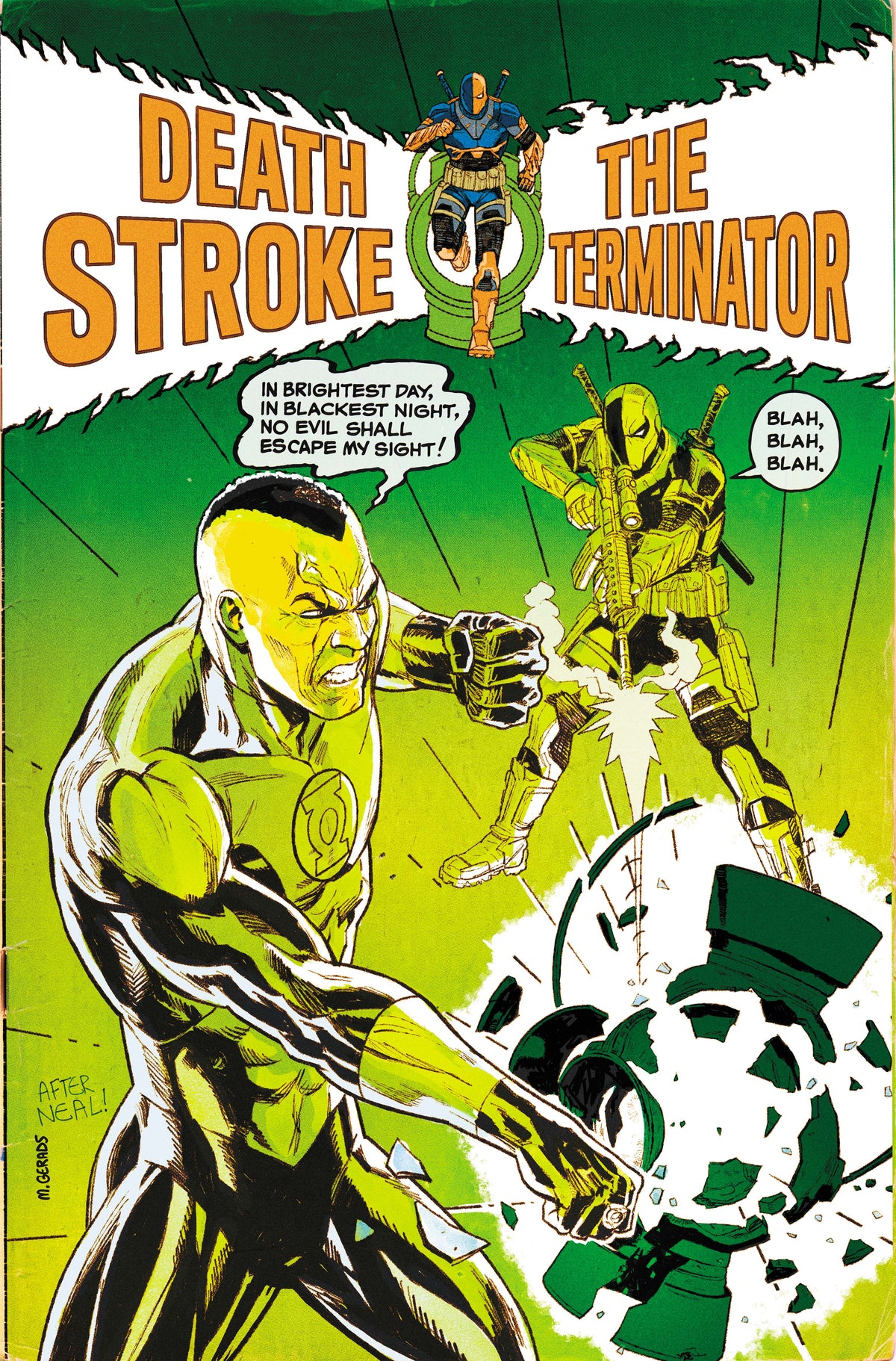 Deathstroke the Terminator #10 Cover B – Mitch Gerads Card Stock Variant
