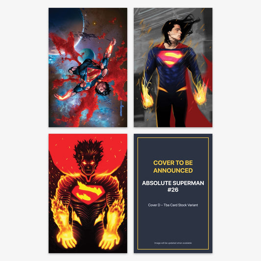 Absolute Superman #26 Bundle – Covers A–D (includes cover to be announced)