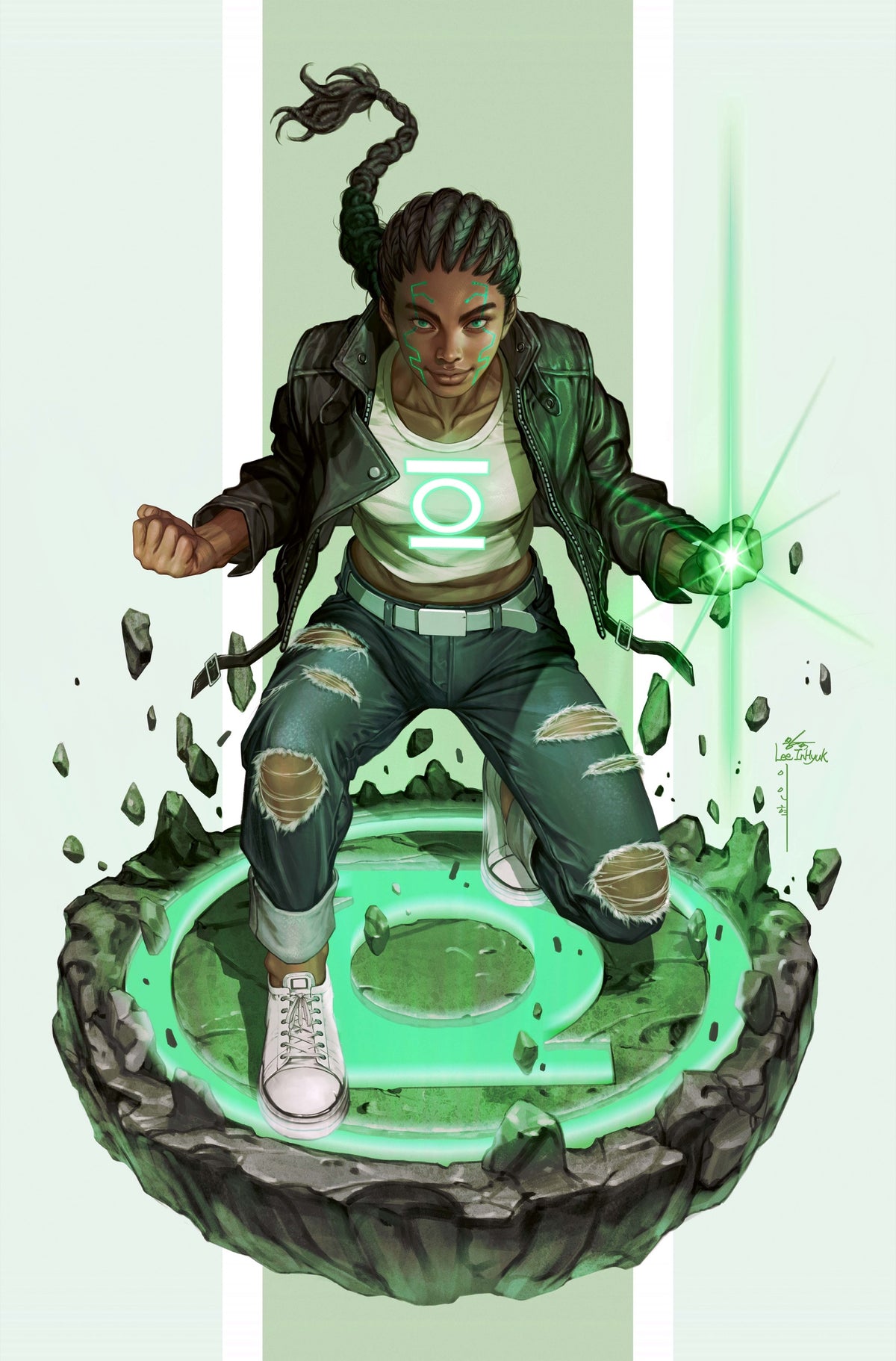 Absolute Green Lantern #21 Cover B – Inhyuk Lee Card Stock Variant