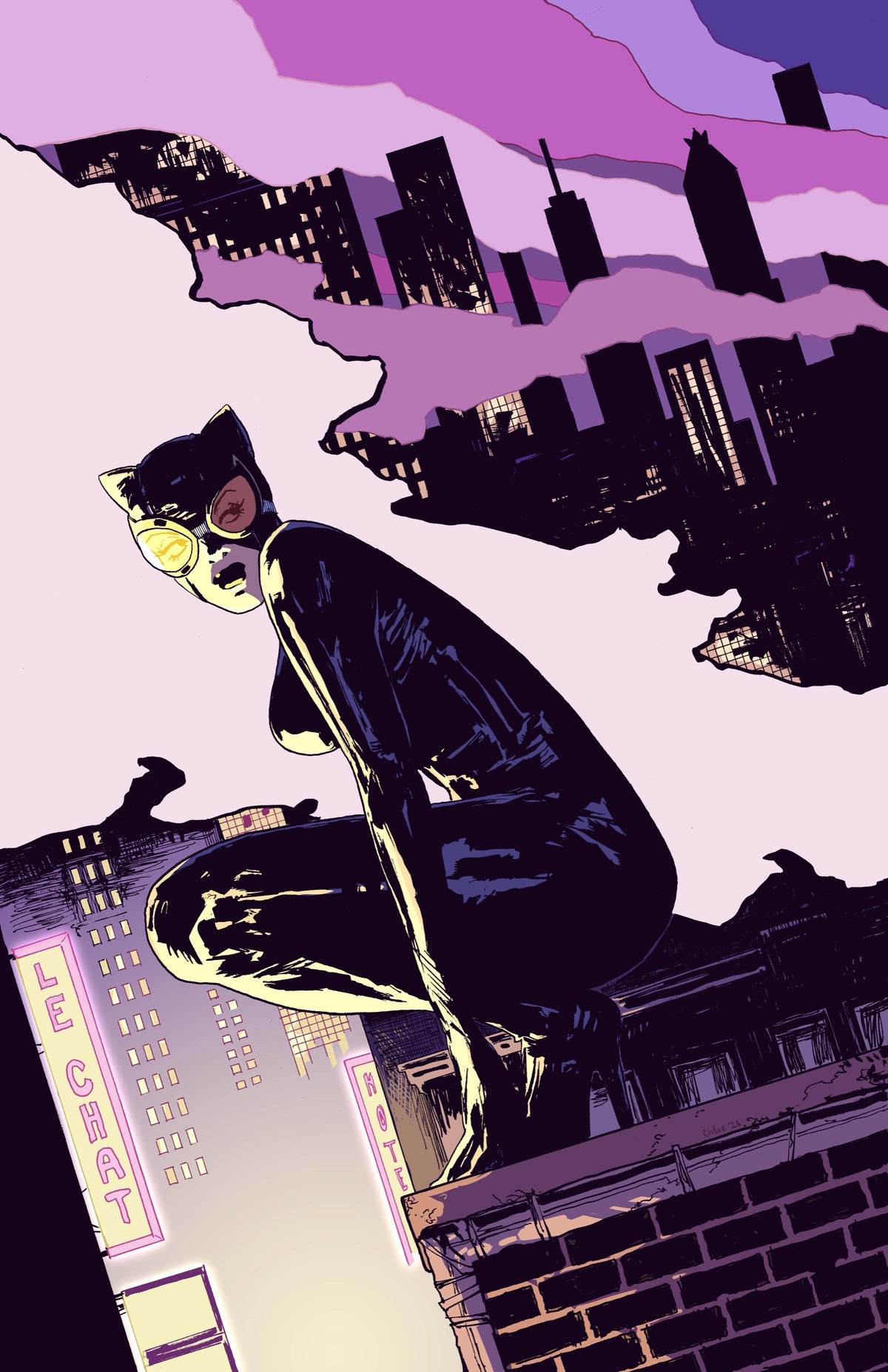 Catwoman #94 Cover D – Chloe Brailsford Card Stock Variant