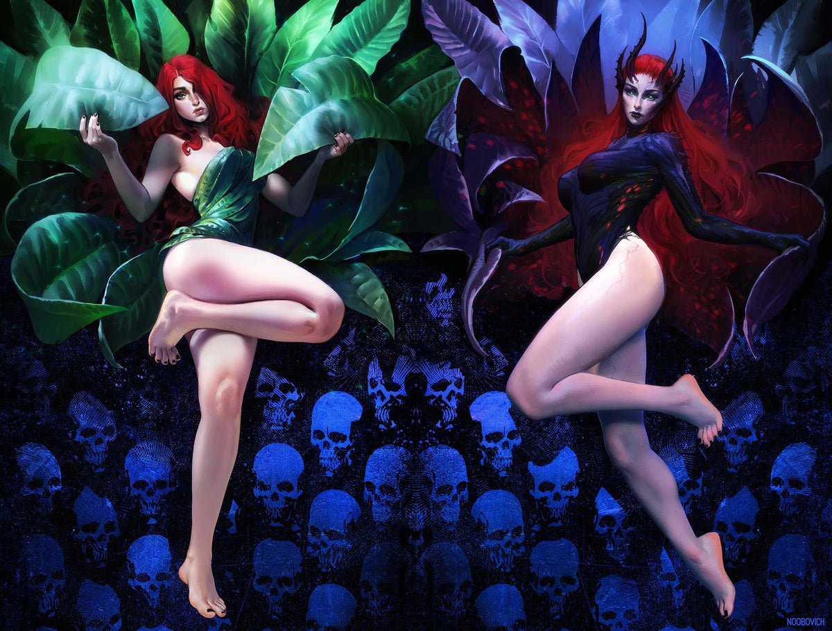 Poison Ivy #50 Cover G – Noobovich Wraparound Card Stock Variant