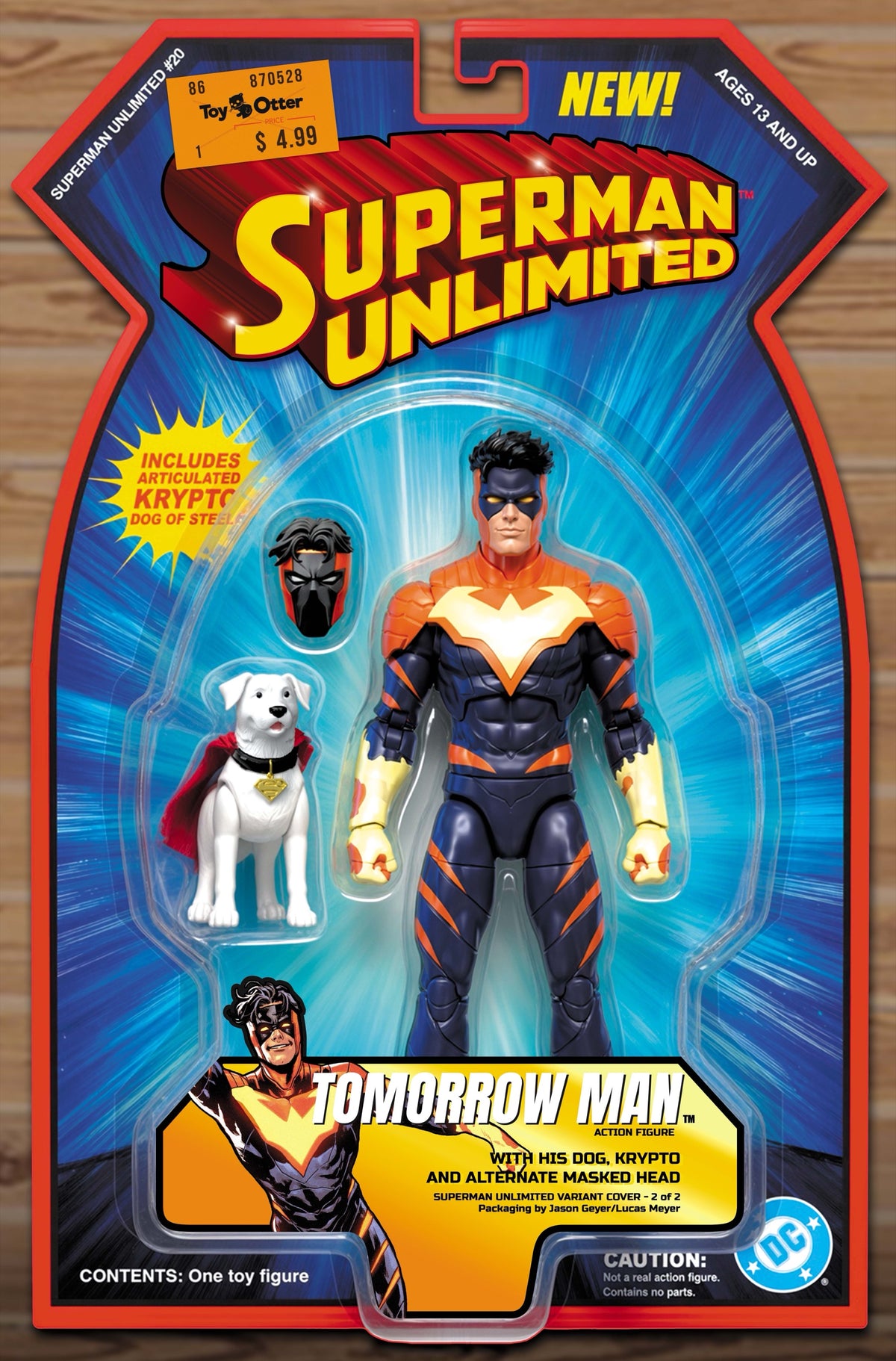 Superman Unlimited #20 Cover C – Jason Geyer Tomorrow Man and Krypto