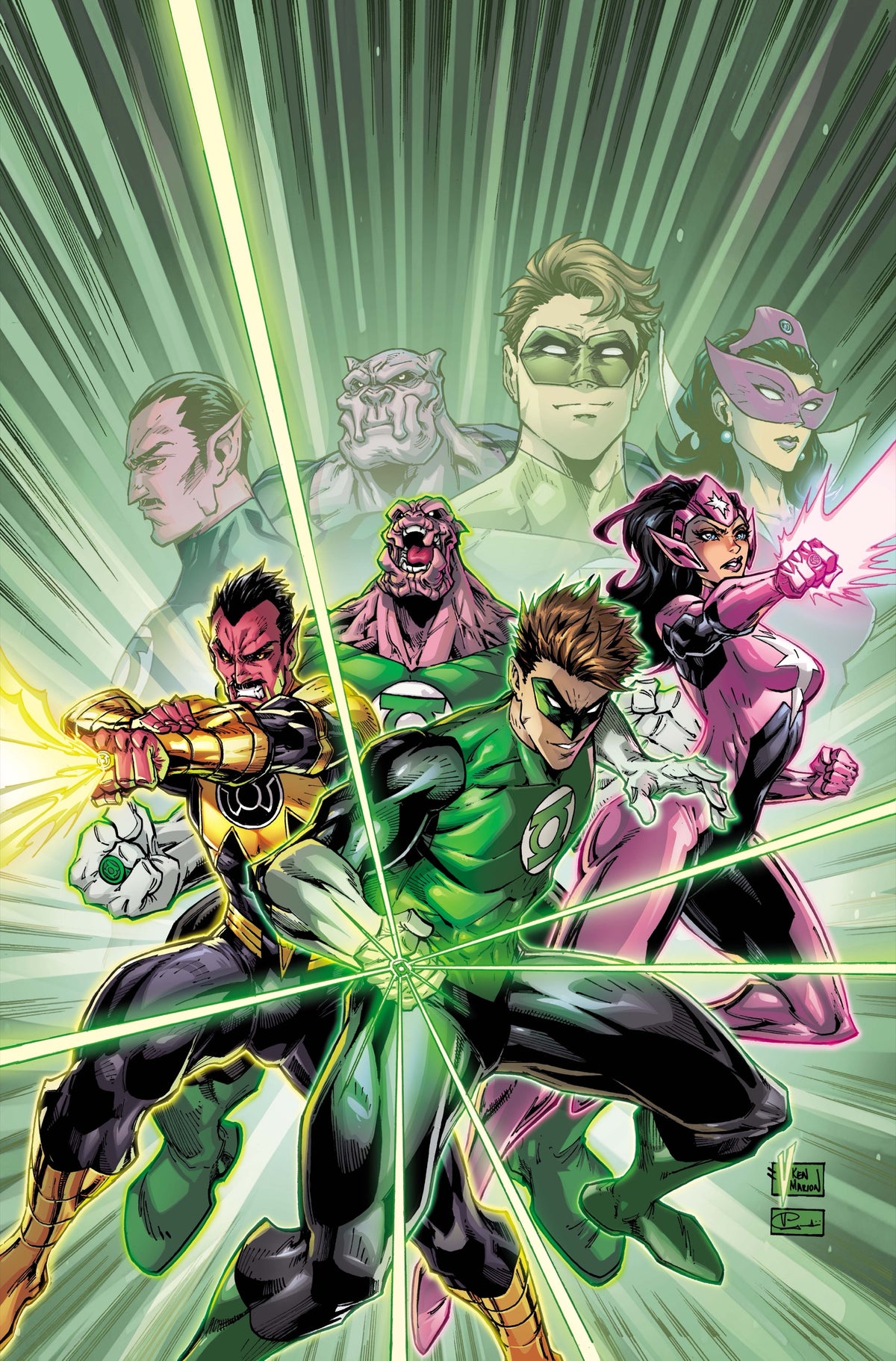 Tales of the Green Lantern Corps Training Day #1 (ONE SHOT) Cover A – V Ken Marion