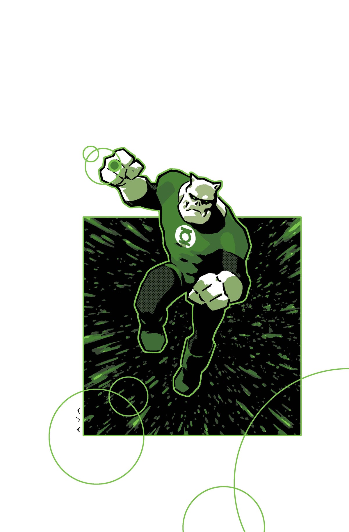 Tales of the Green Lantern Corps Training Day #1 (ONE SHOT) Cover B – David Aja Card Stock Variant