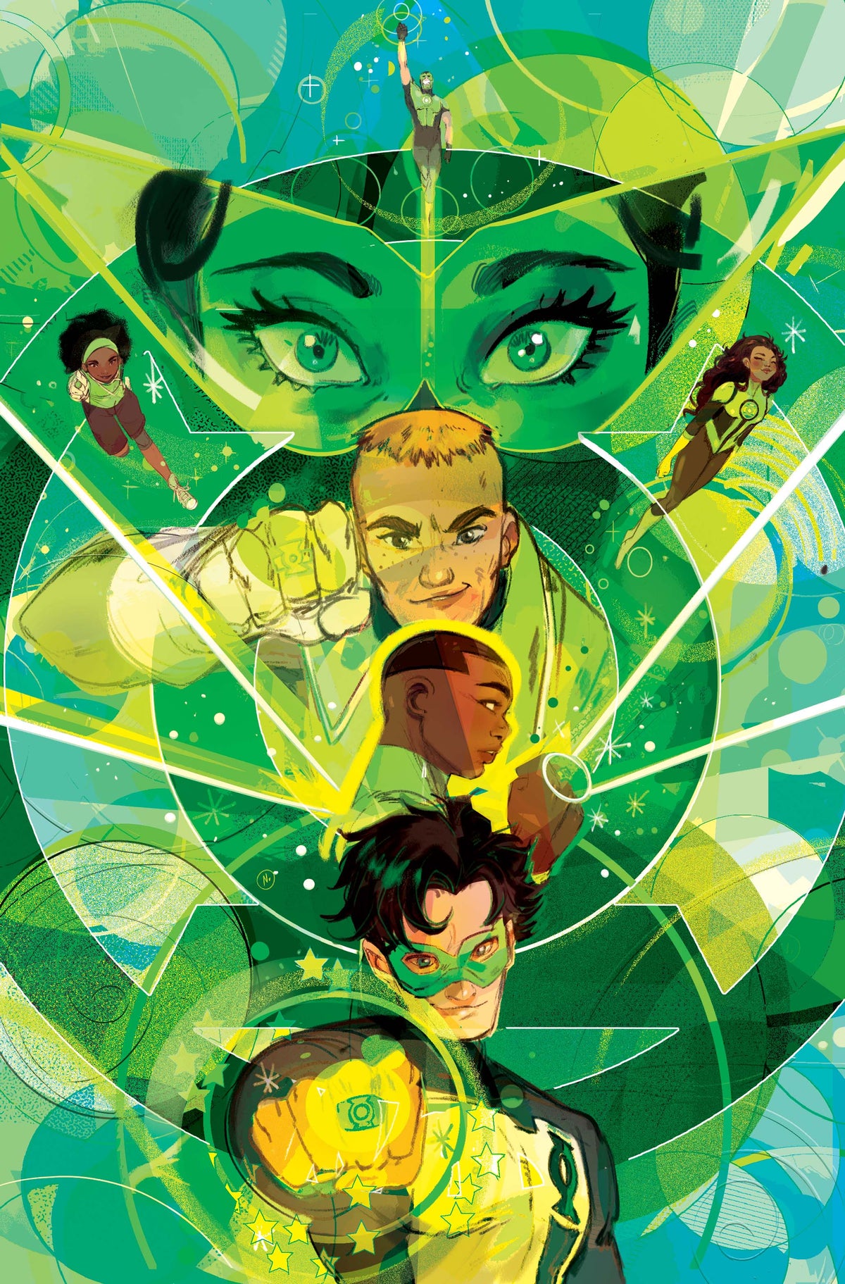 Green Lantern Corps #23 Cover B – Nicoletta Baldari Green Lantern First