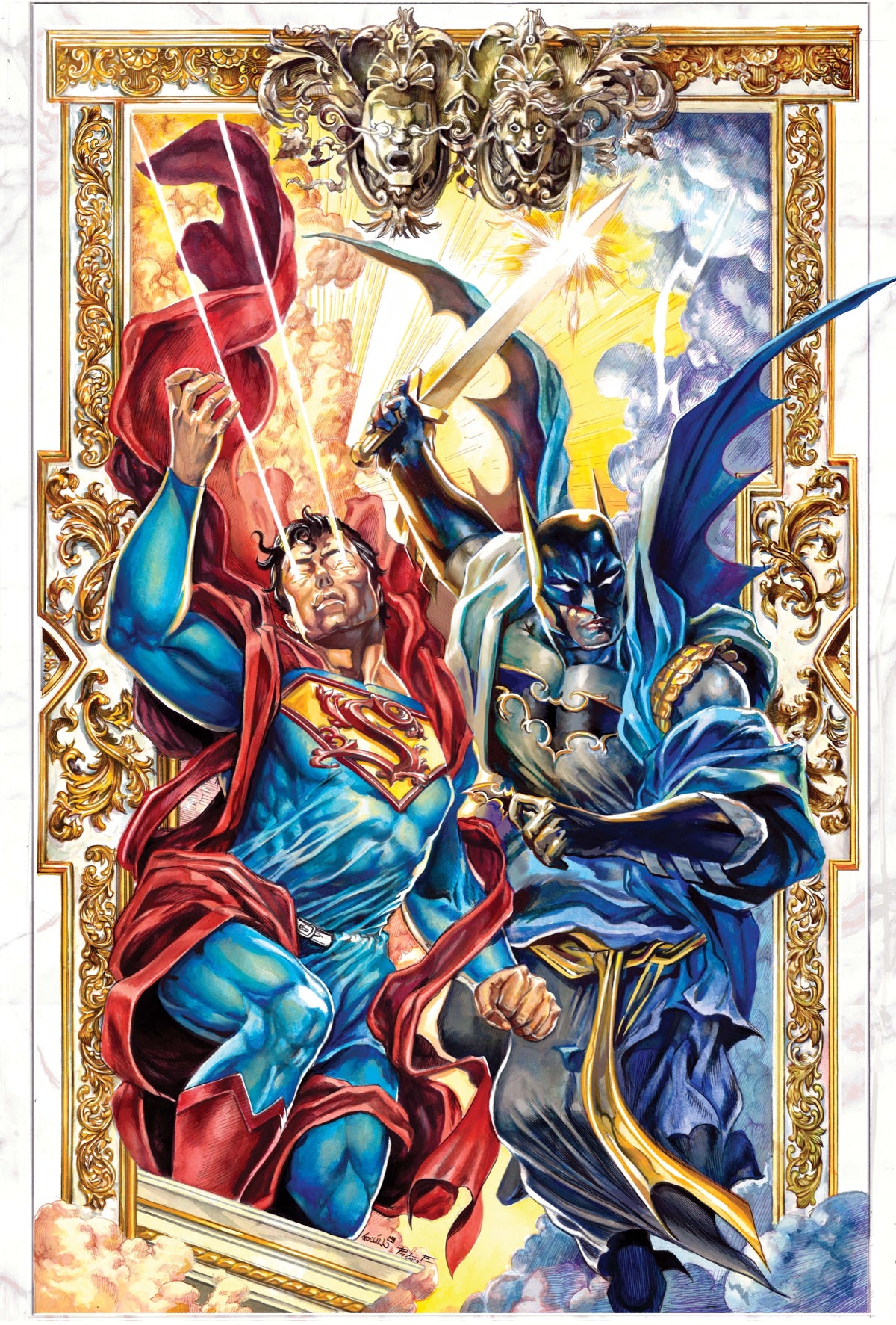 Batman Superman Worlds Finest #58 Cover B – Mario Fox Foccillo Card Stock Variant