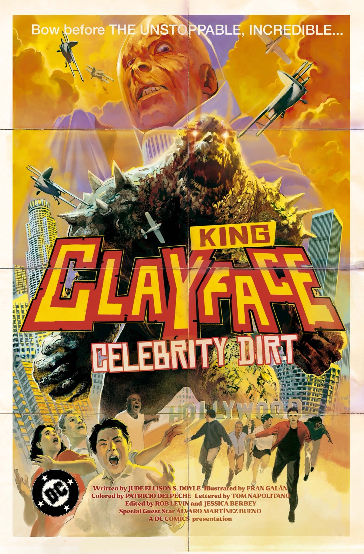 Clayface Celebrity Dirt #6 (of 6) Cover C – Alvaro Martinez Bueno Card Stock Variant