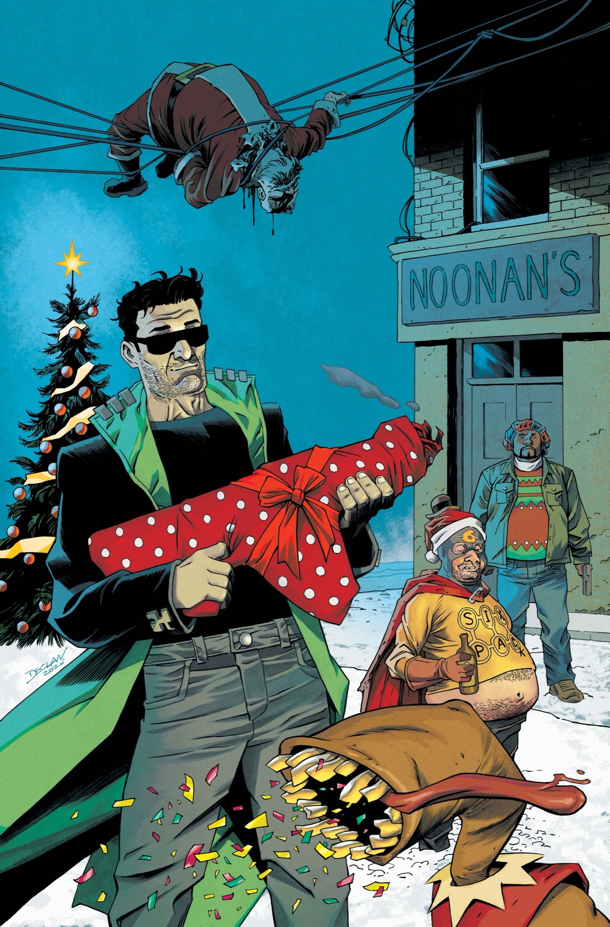 Hitman It Was the Nineties Special #1 (ONE SHOT) Cover C – Declan Shalvey Card Stock Variant