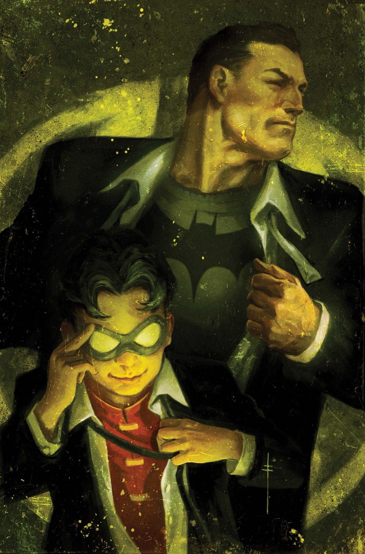Batman & Robin Year One Dynamic Duos #5 (of 12) Cover B – Sebastian Fiumara Card Stock Variant