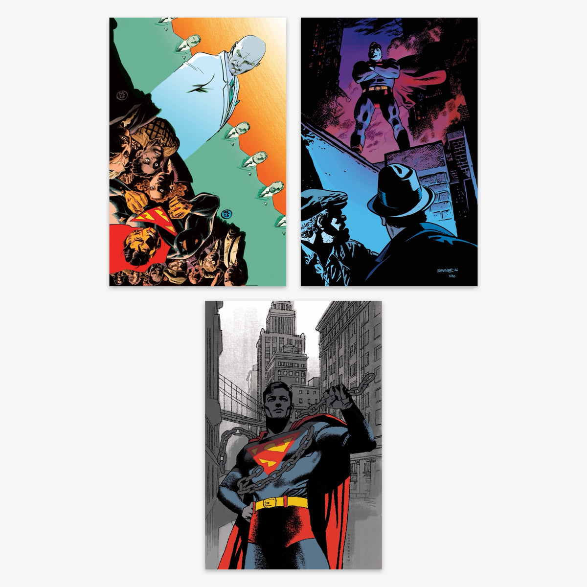 Superman the Stranger #4 (of 6) Bundle – Covers A–C