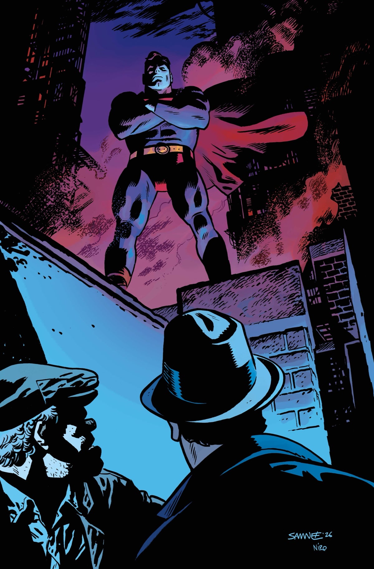 Superman the Stranger #4 (of 6) Cover B – Chris Samnee Variant
