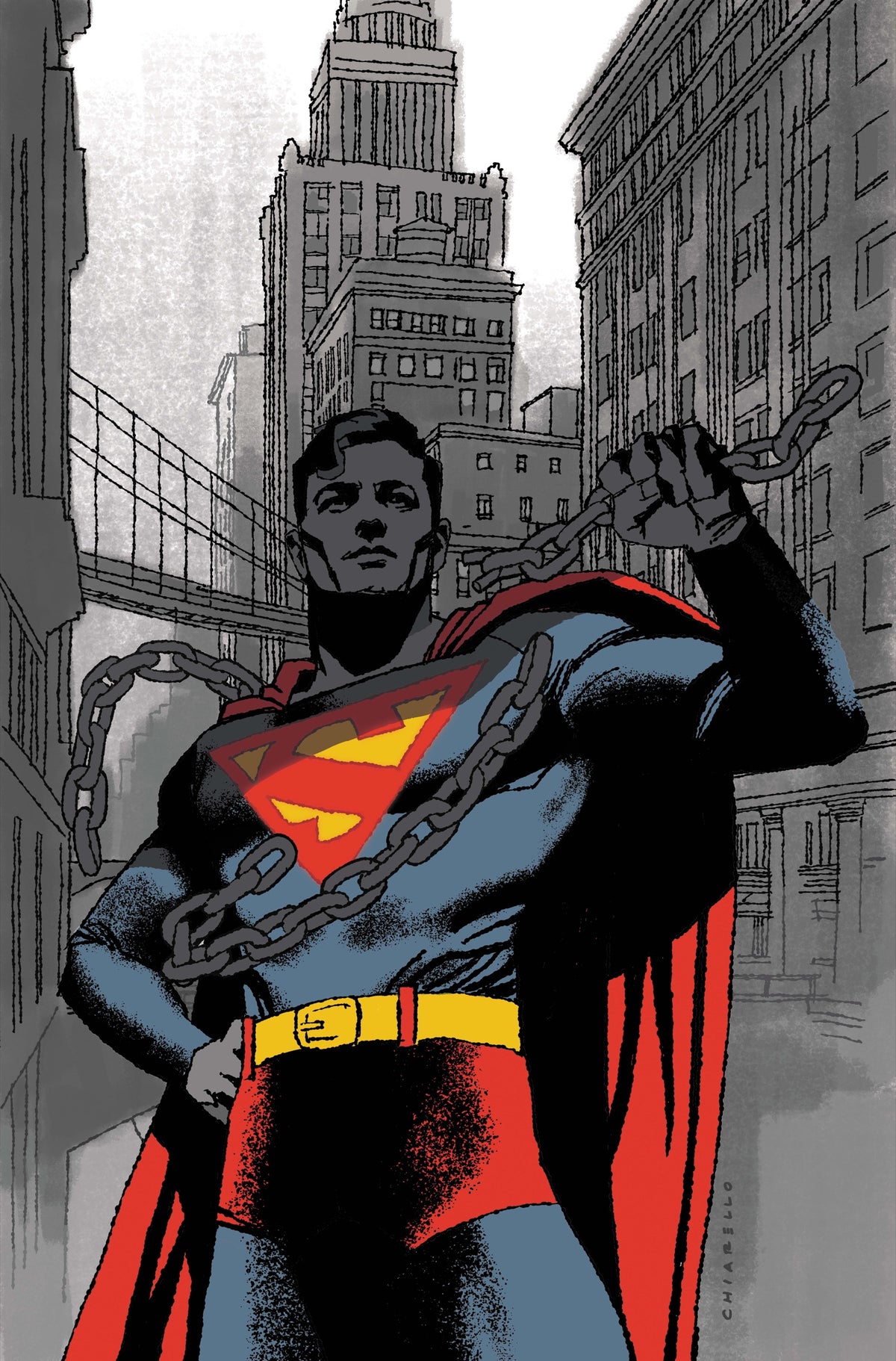 Superman the Stranger #4 (of 6) Cover C – Mark Chiarello Variant