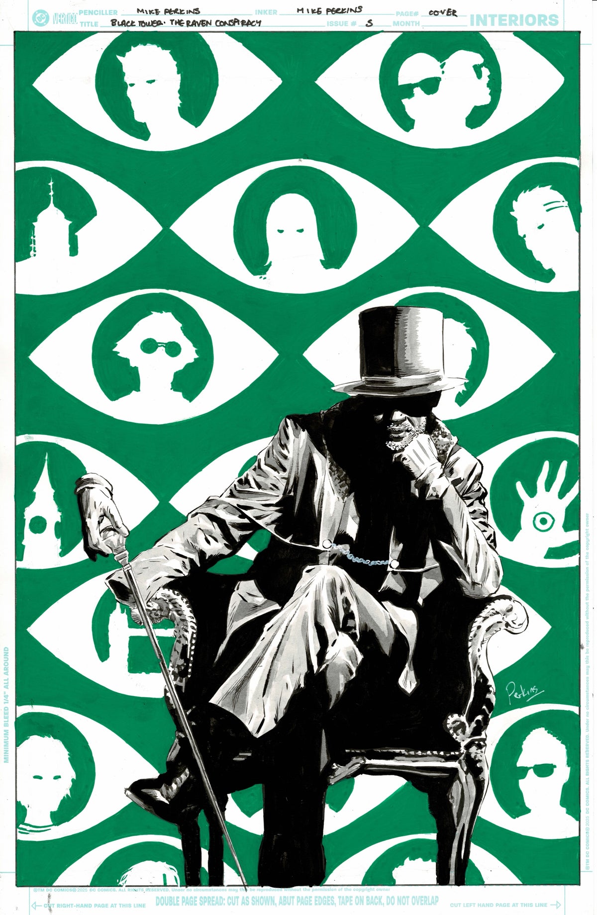 Black Tower the Raven Conspiracy #5 (of 6) Cover A – Mike Perkins