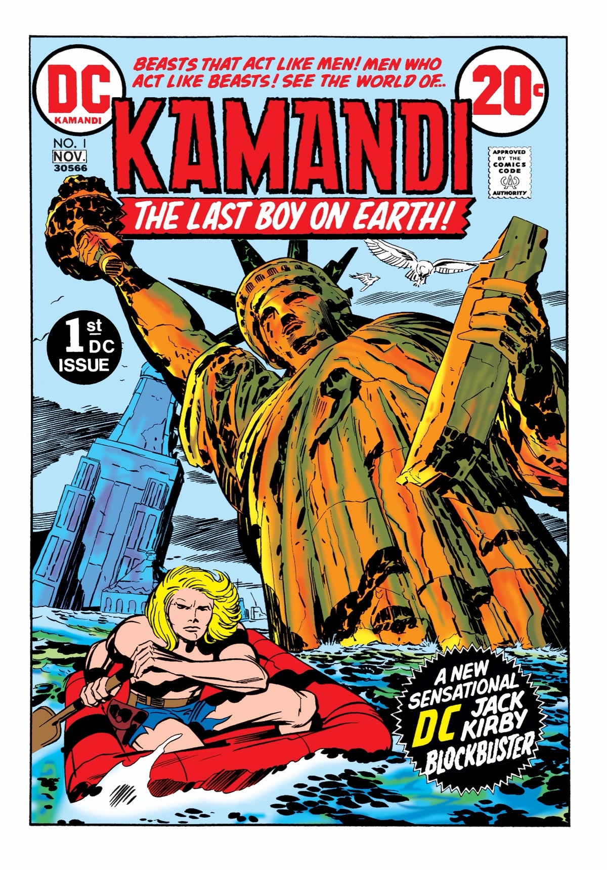Kamandi #1 FACSIMILE EDITION Cover A – Jack Kirby