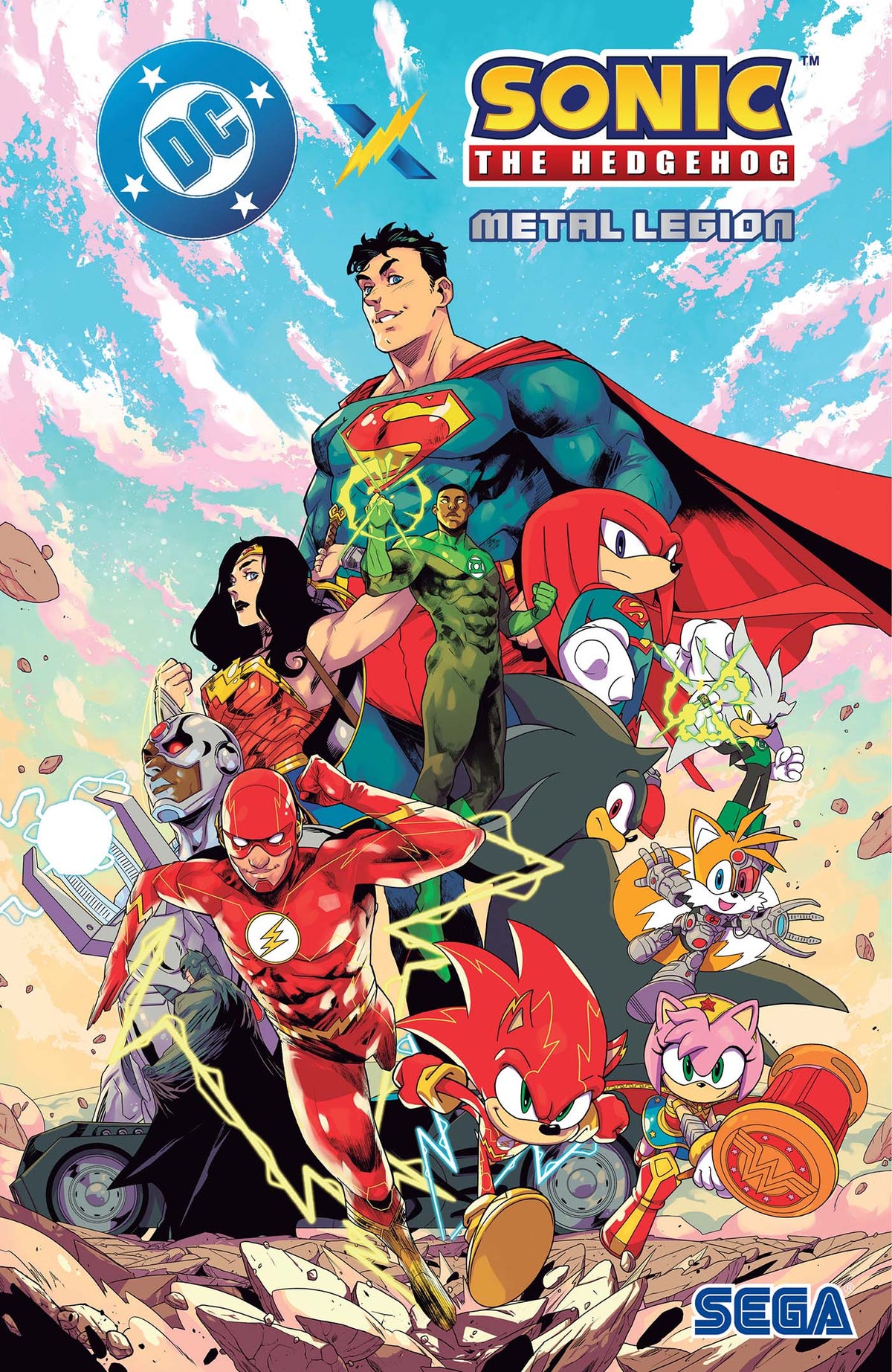DC X Sonic the Hedgehog Metal Legion TP Default Title