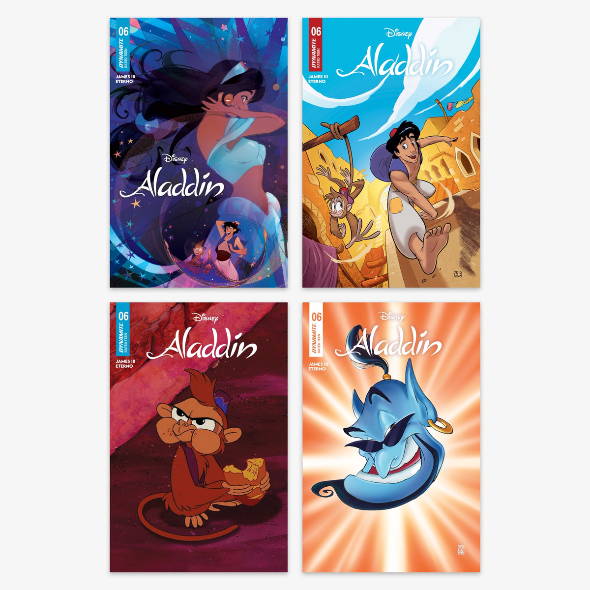 Aladdin #6 Bundle – Covers A–D (No Incentive)