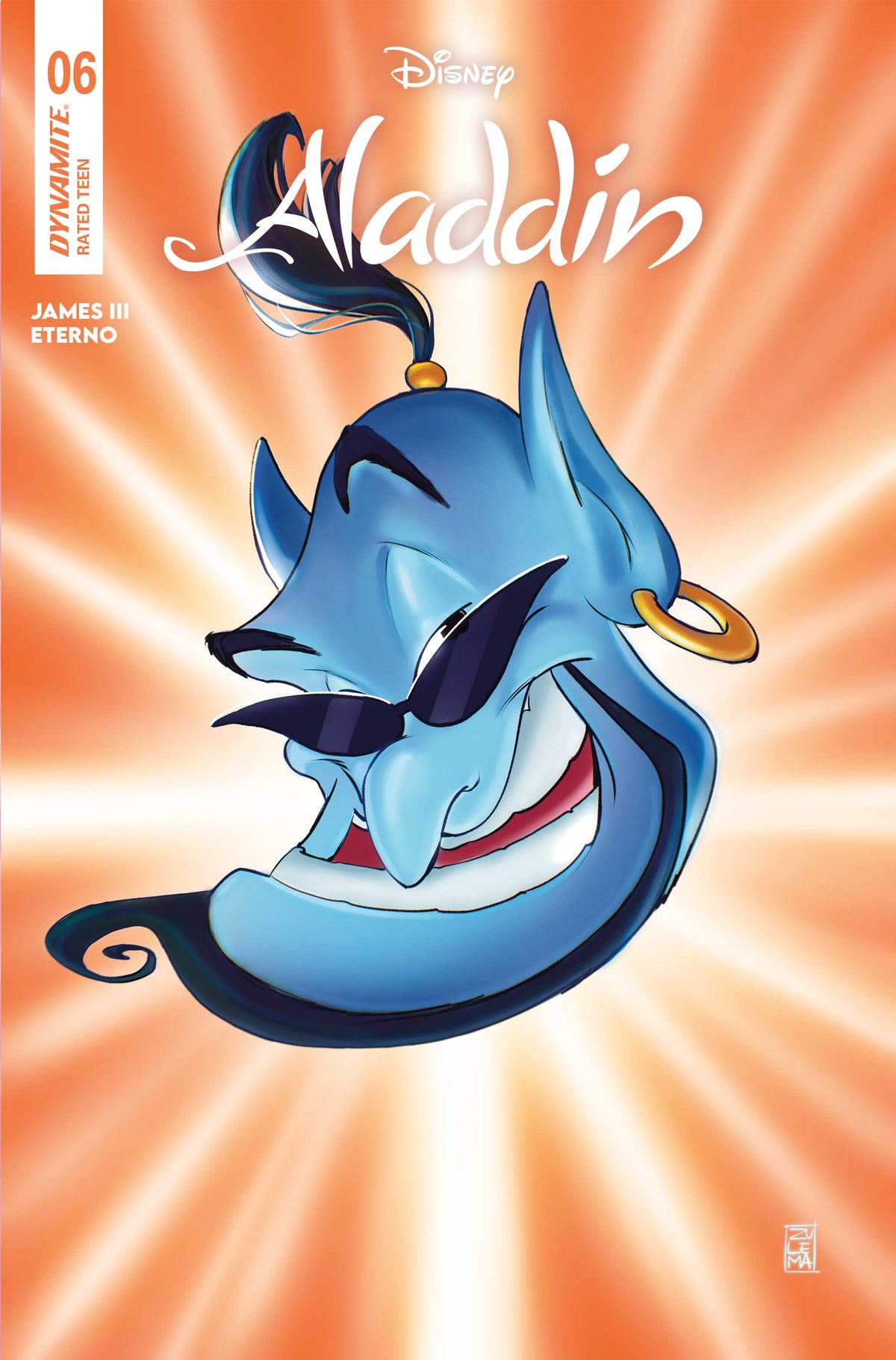 Aladdin #6 Cover D – Cartoon Head Variant