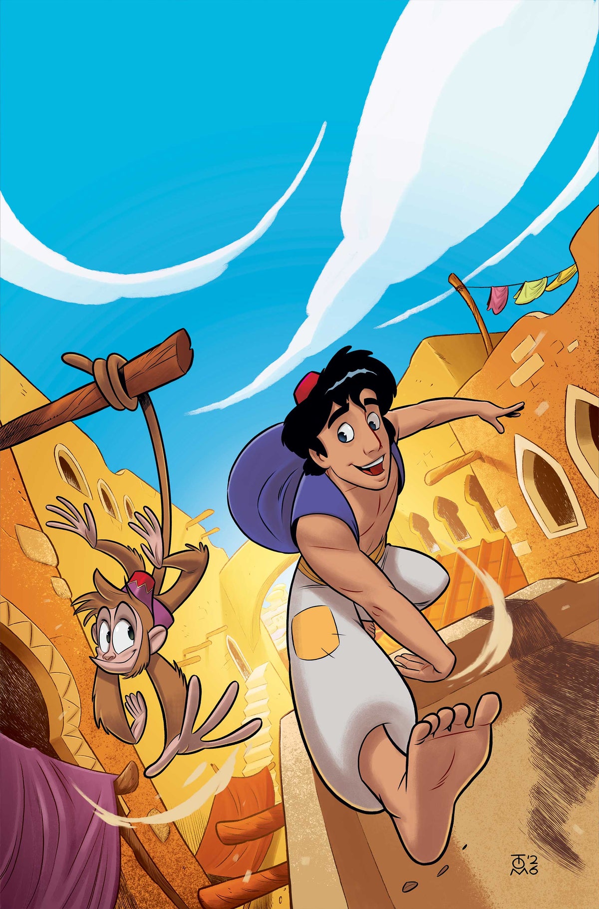 Aladdin #6 Cover F – 1:10 Ratio Animation Art Virgin Variant