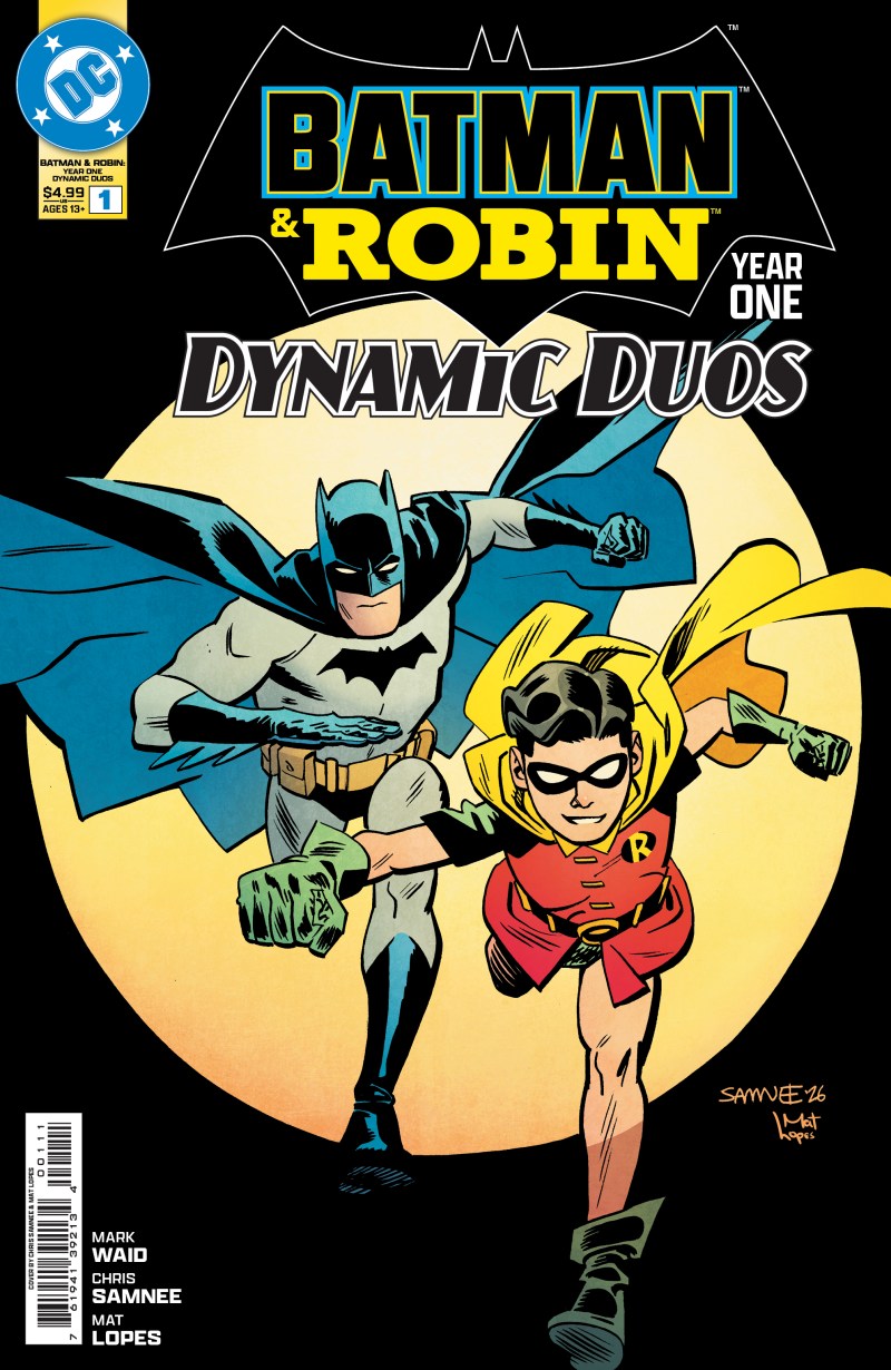 Df Batman & Robin Year One Dynamic Duos #1 SILVER SIGNATURE SERIES SIGNED BY Default Title