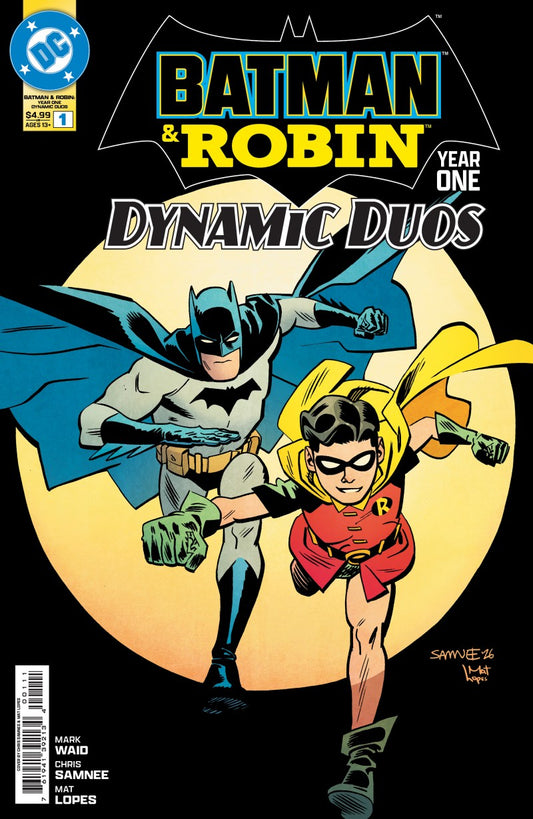 Df Batman & Robin Year One Dynamic Duos #1 SILVER SIGNATURE SERIES SIGNED BY Default Title