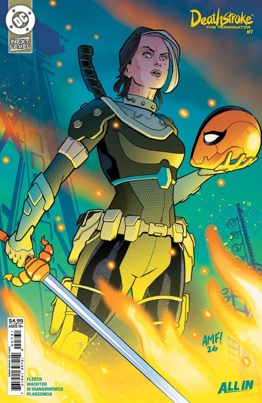 Df Deathstroke the Terminator #7 VARIANT SIGNED BY TONY FLEECS Default Title