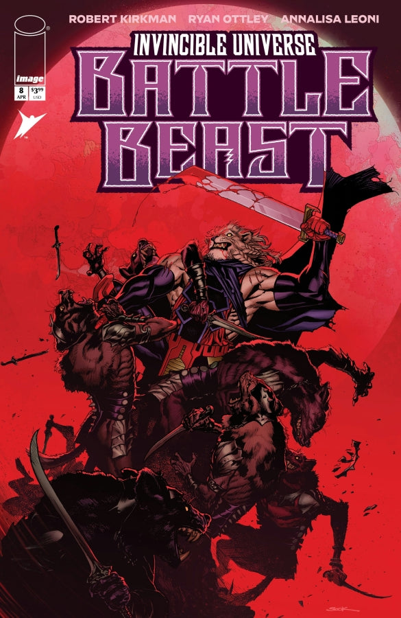 Df Invincible Universe Battle Beast #8 VARIANT SIGNED BY RYAN SOOK Default Title