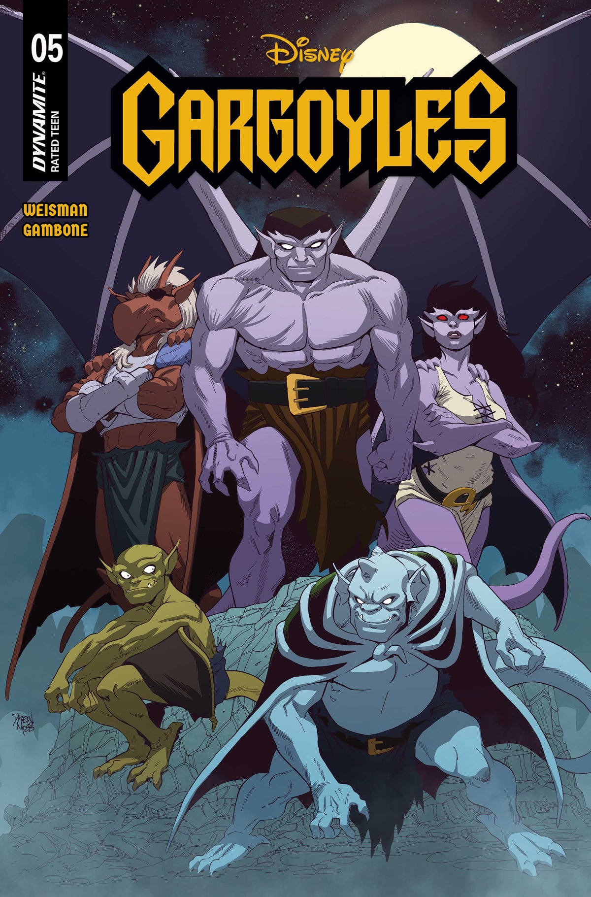 Gargoyles (2026) #5 Cover B – Drew Moss Variant