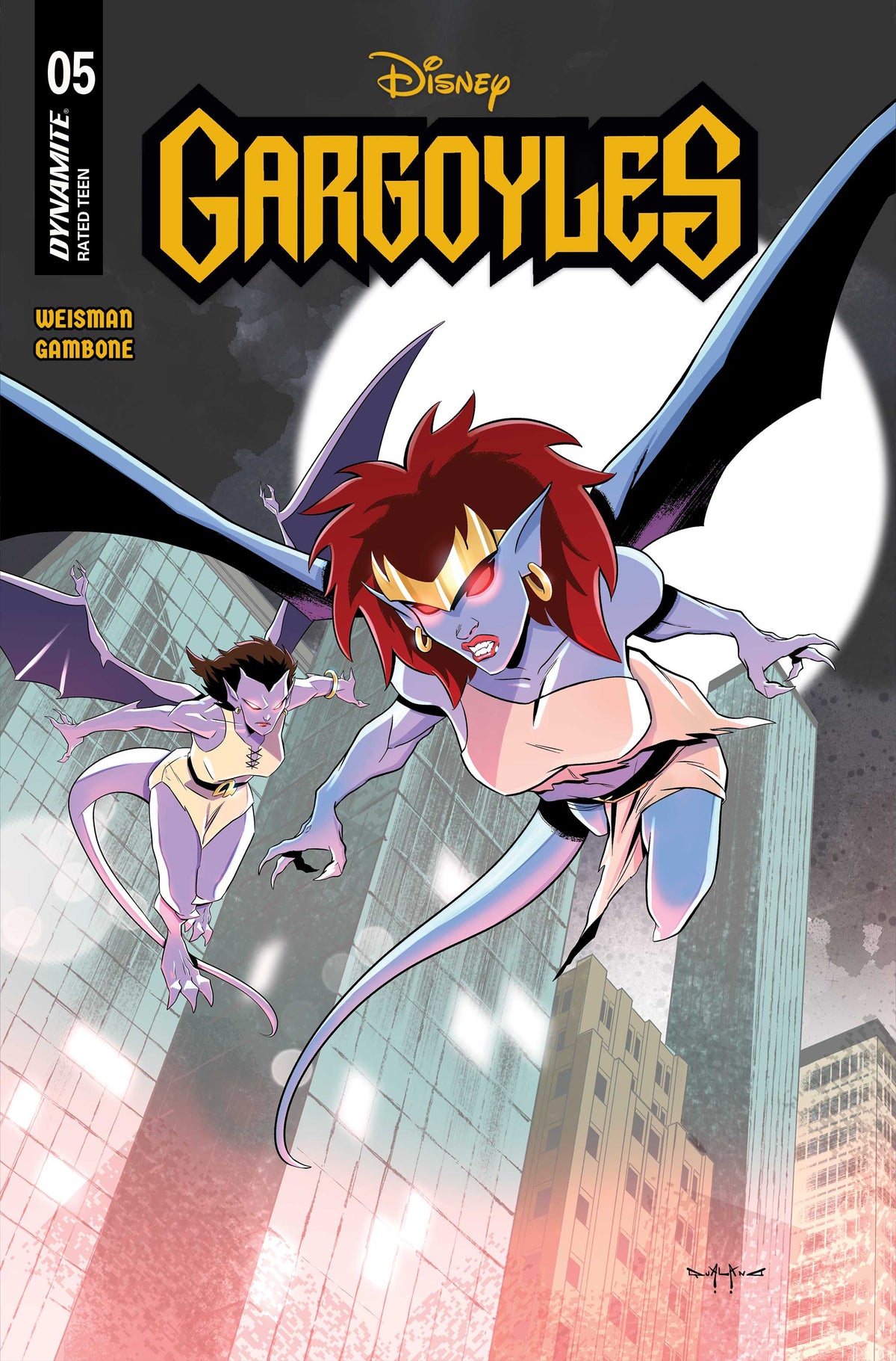 Gargoyles (2026) #5 Cover C – Pasquale Qualano Variant