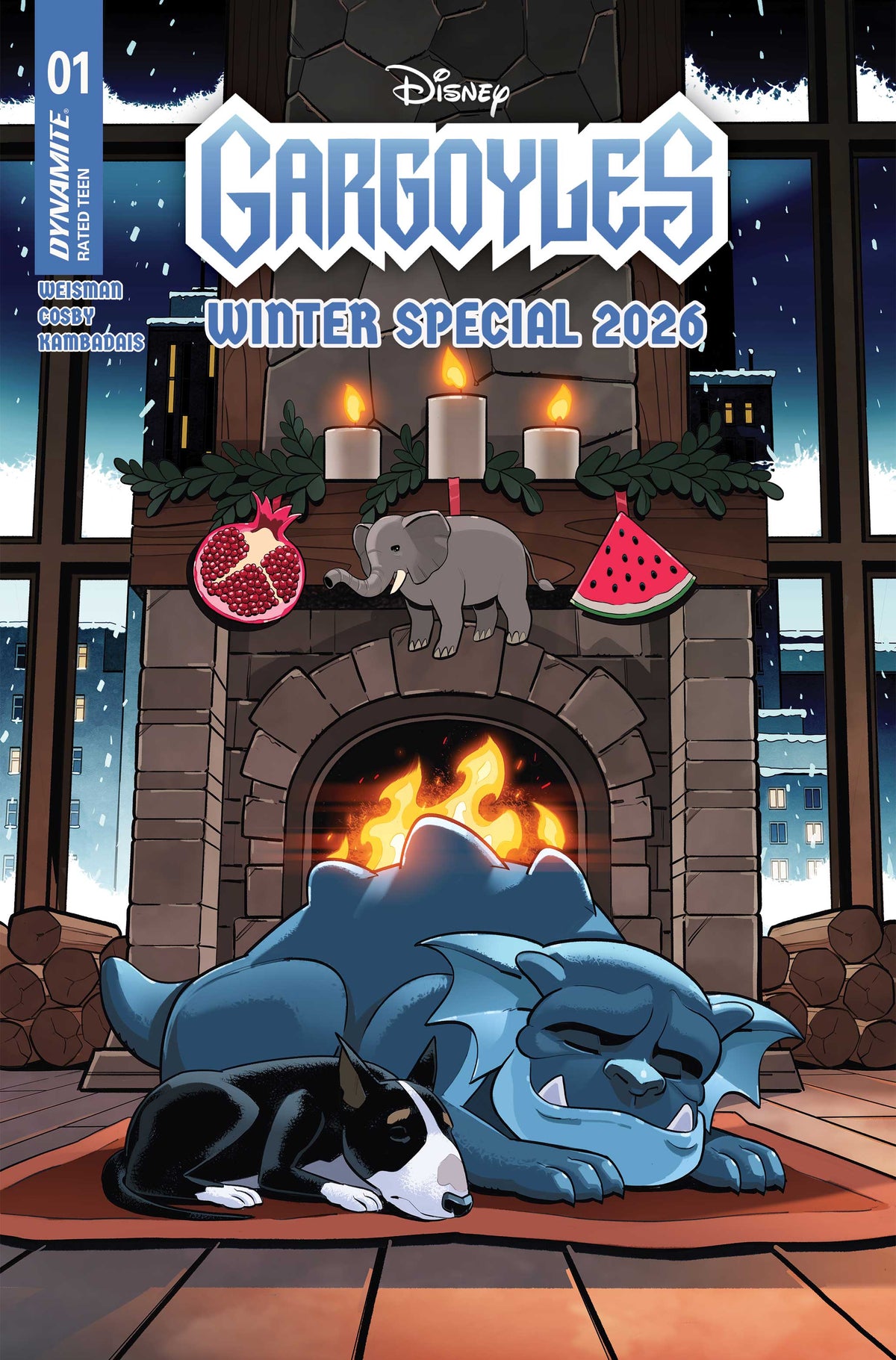 Gargoyles Winter Special 2026 #1 (ONE SHOT) Cover A – Stephen Byrne