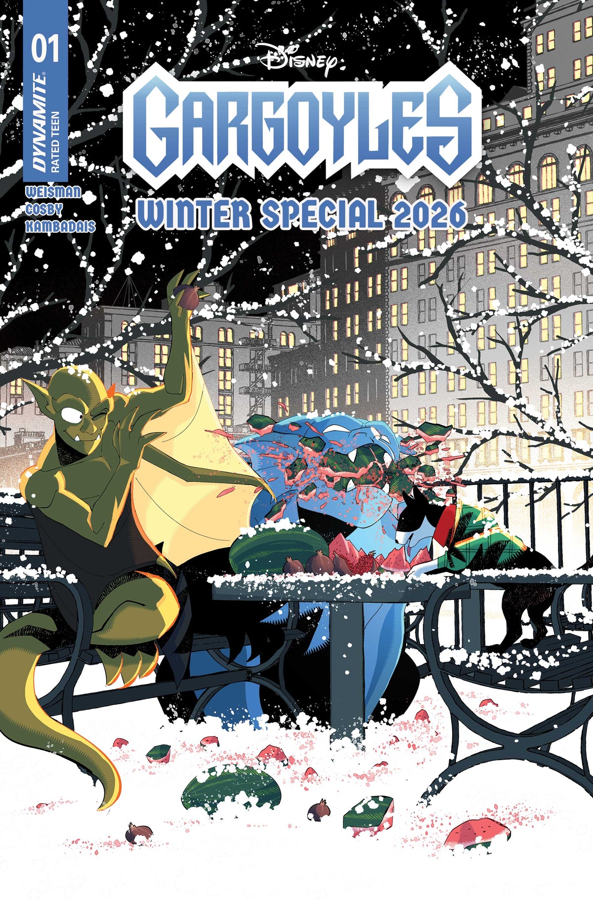 Gargoyles Winter Special 2026 #1 (ONE SHOT) Cover B – George Kambadais Variant