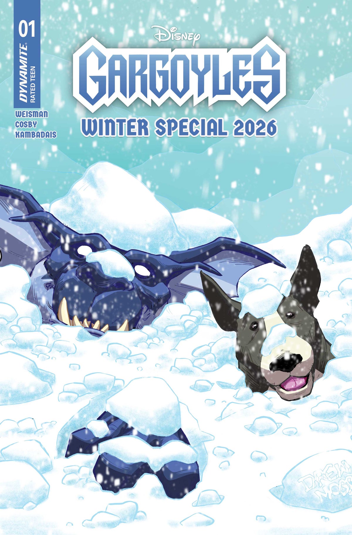 Gargoyles Winter Special 2026 #1 (ONE SHOT) Cover C – Drew Moss Variant