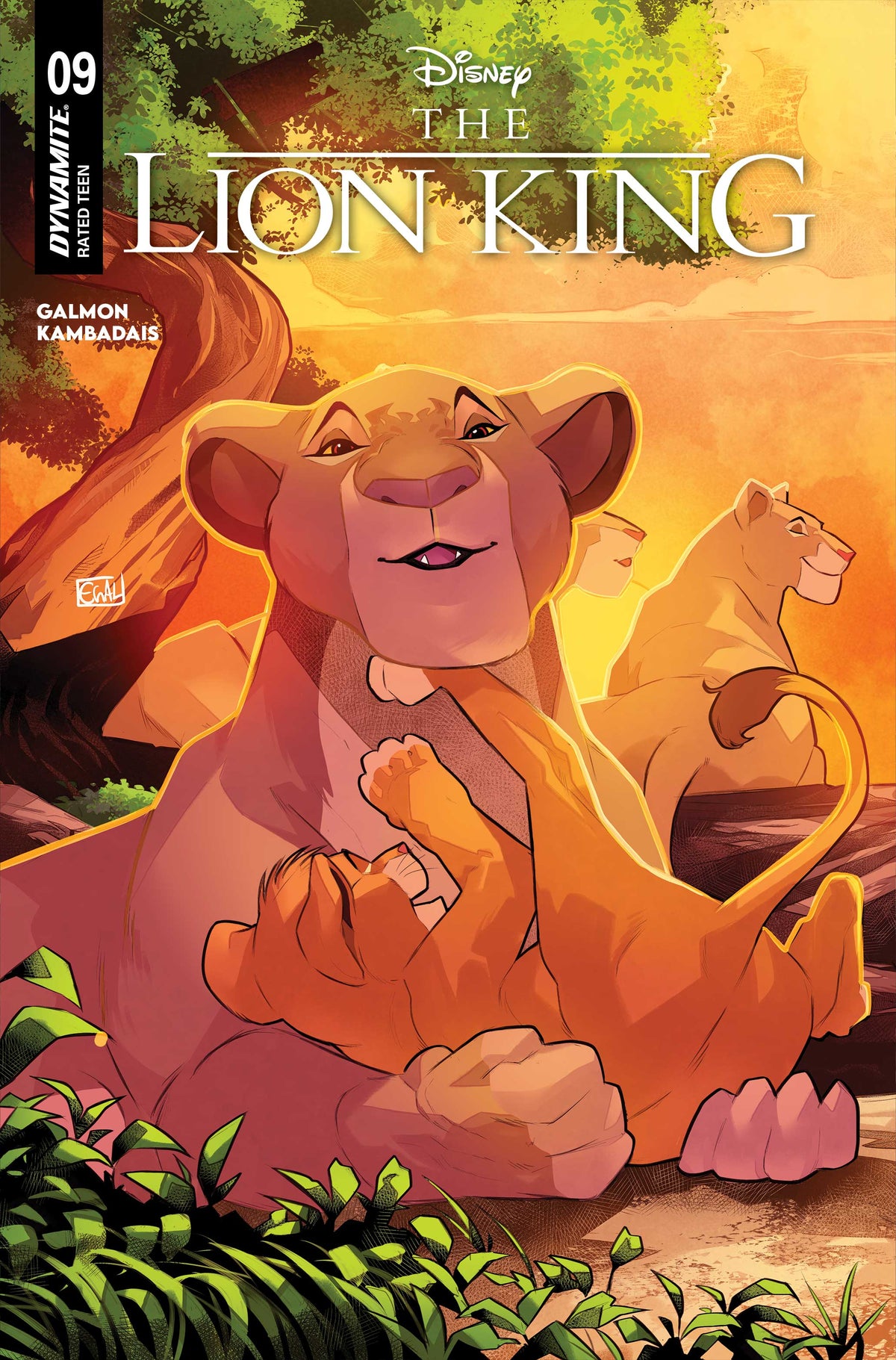 Lion King #9 Cover A – Edwin Galmon