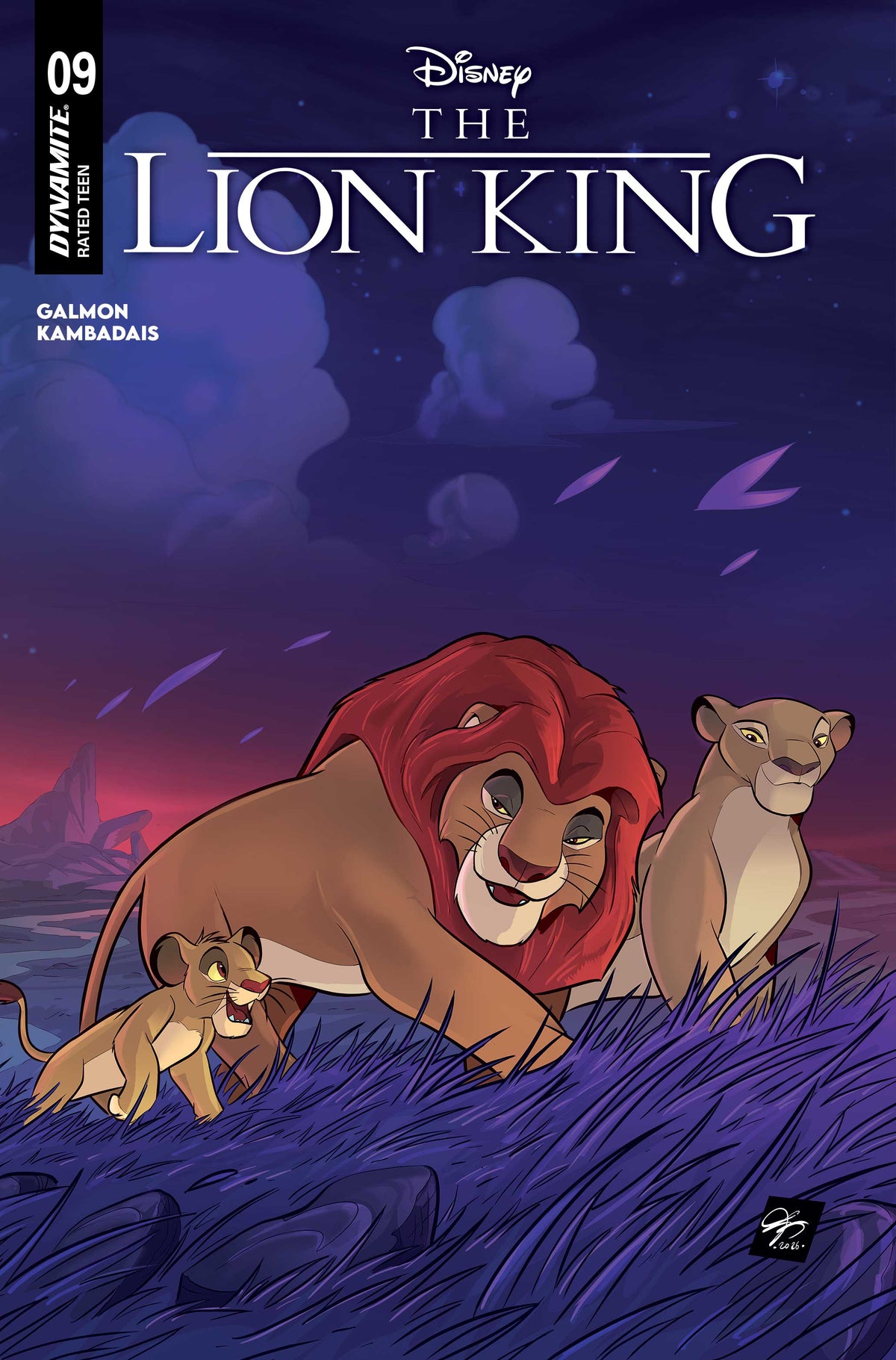 Lion King #9 Cover C – Cirio Cangialosi Variant