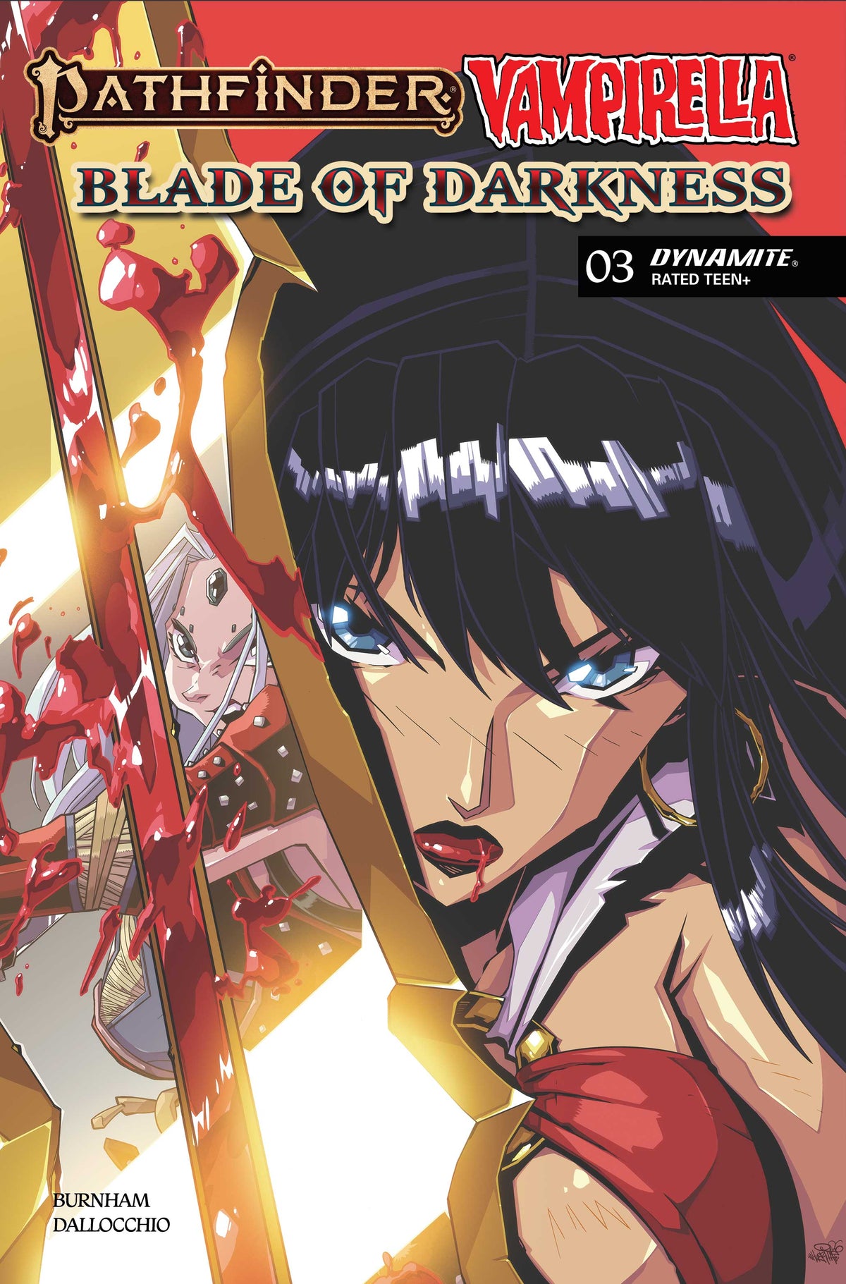 Pathfinder Vampirella Blade of Darkness #3 Cover B – Andrew Huerta Variant