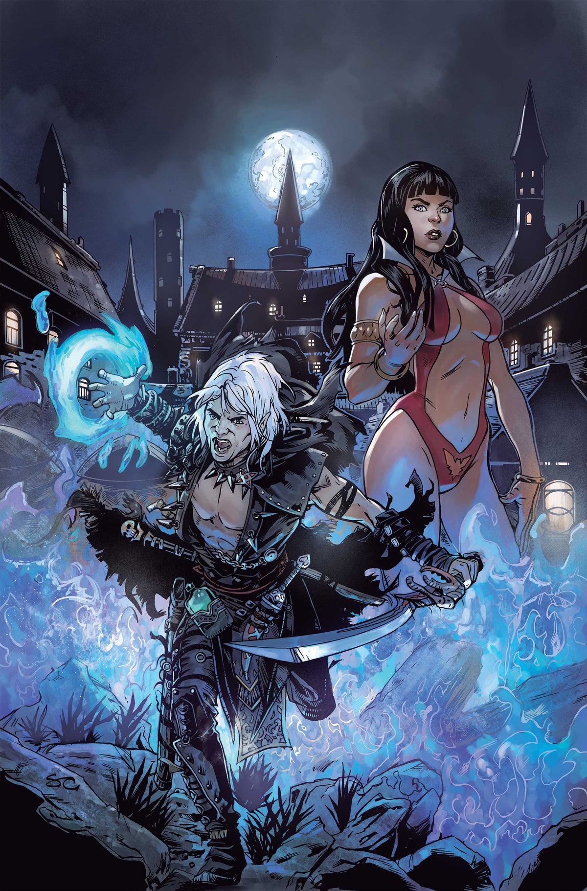 Pathfinder Vampirella Blade of Darkness #3 Cover H – 1:20 Ratio Steven Cummings Virgin Variant