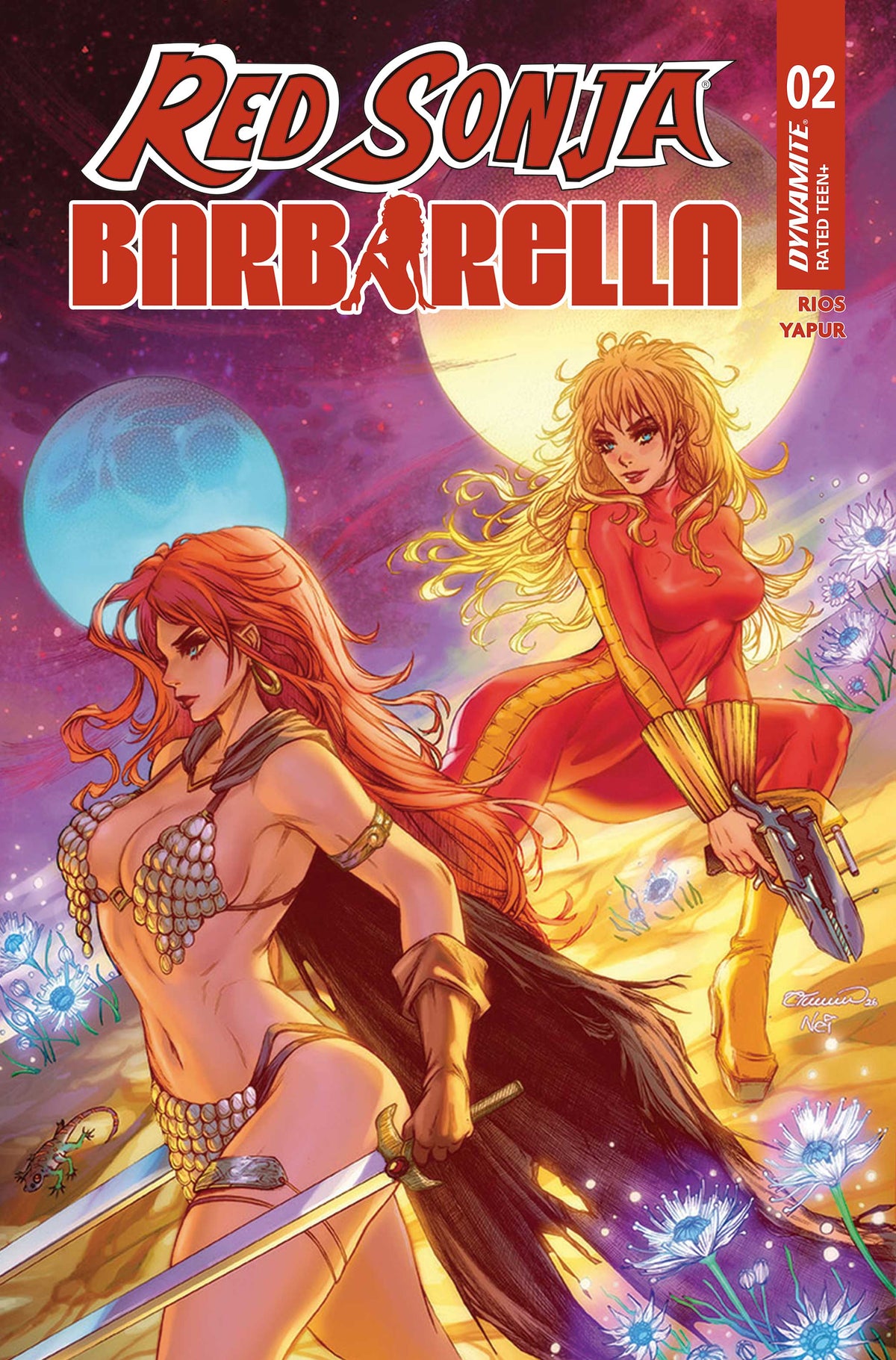 Red Sonja Barbarella #2 Cover B – Collette Turner Variant