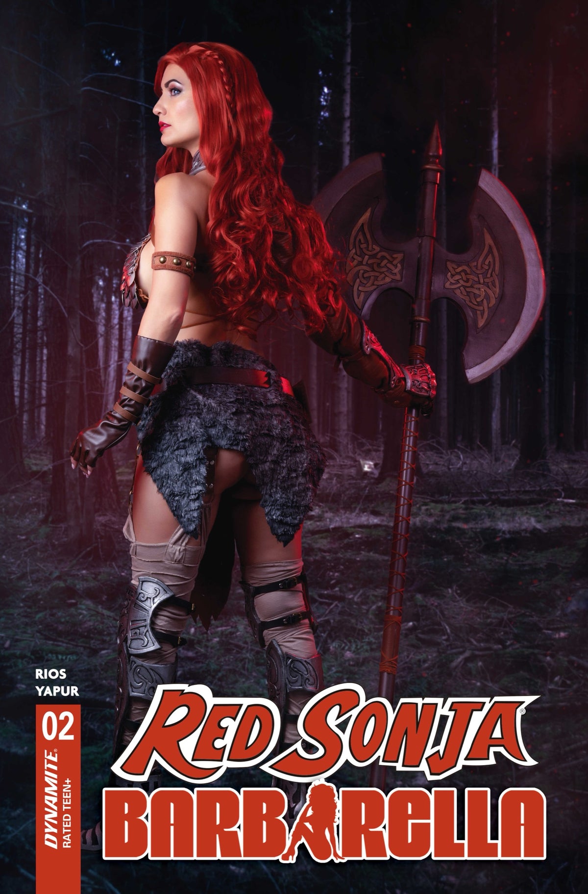 Red Sonja Barbarella #2 Cover D – Cosplay Ivy Red Sonja Variant